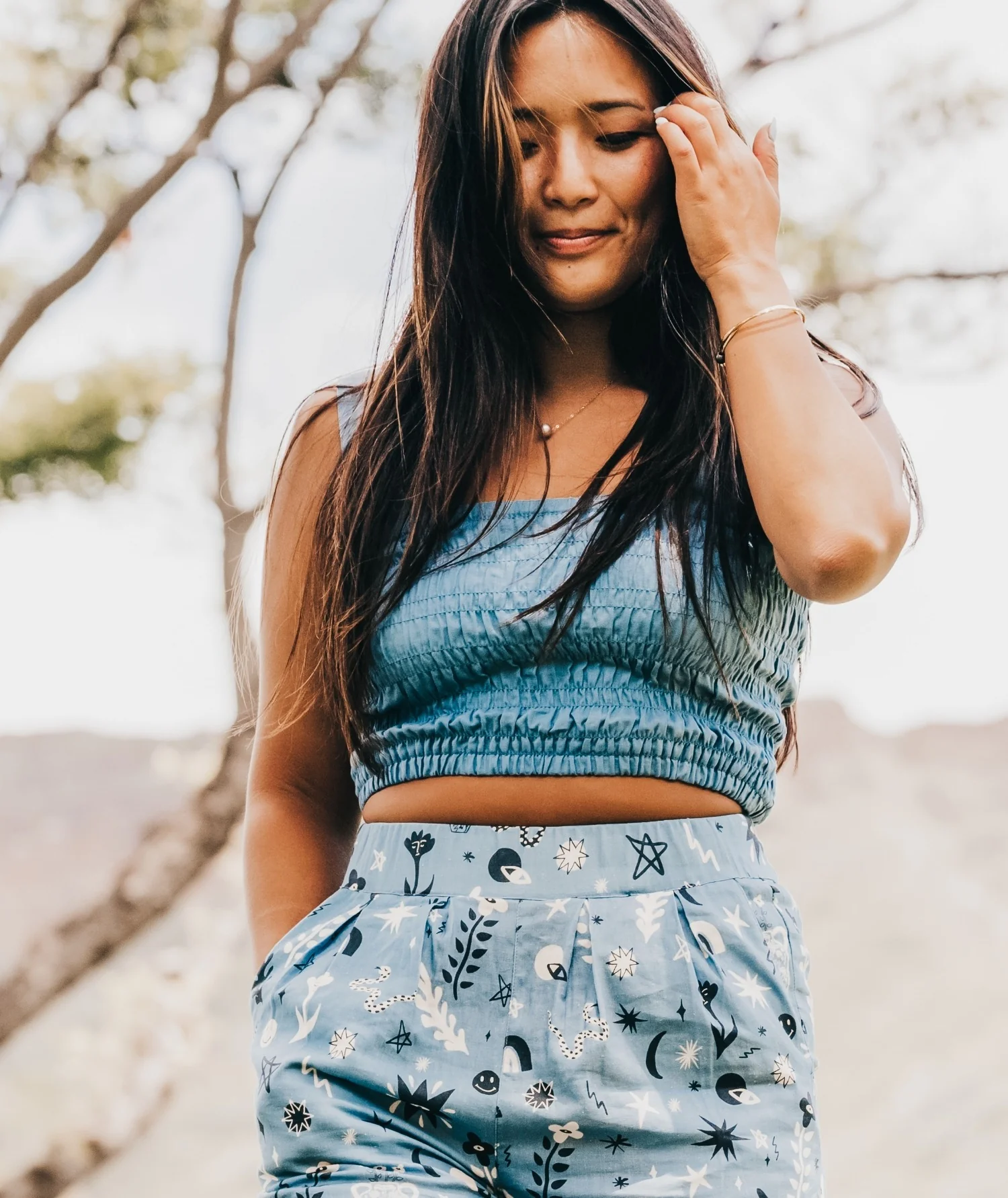 Meri Top - Blue - Image 4