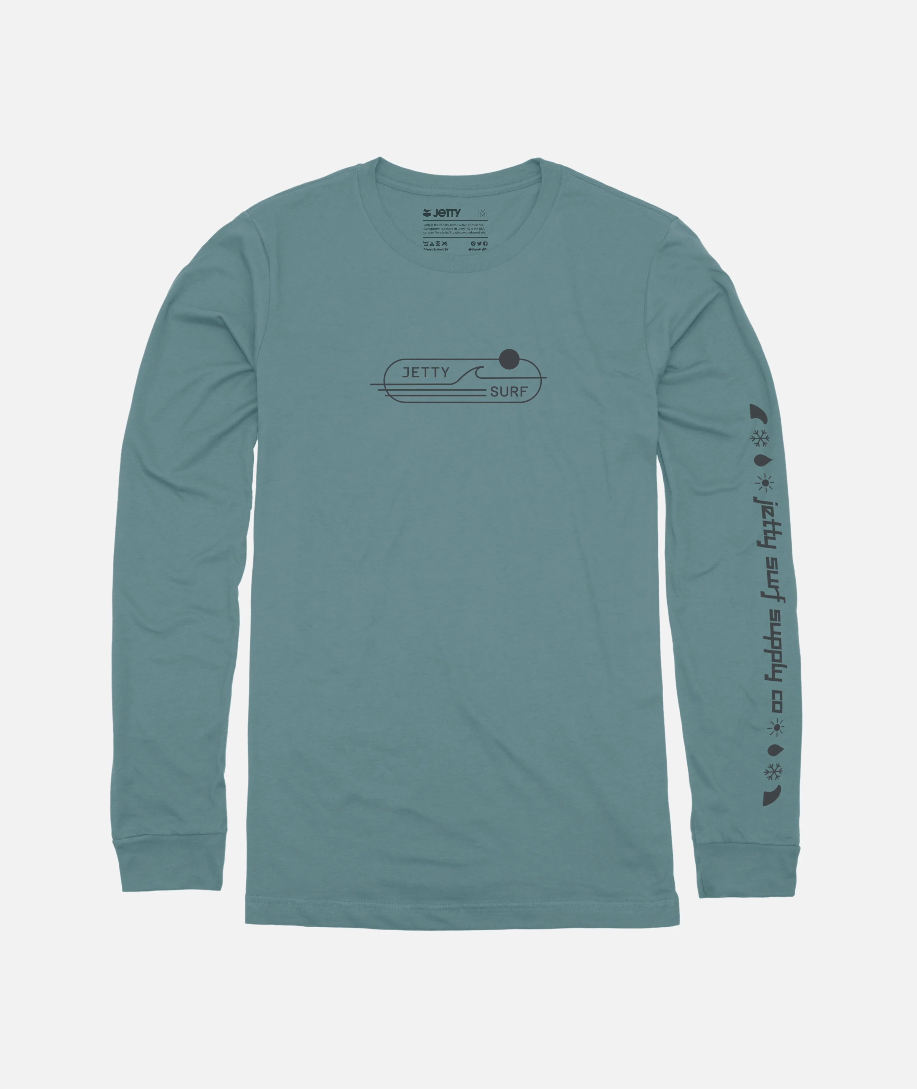 Merit Long Sleeve - Teal - Image 2