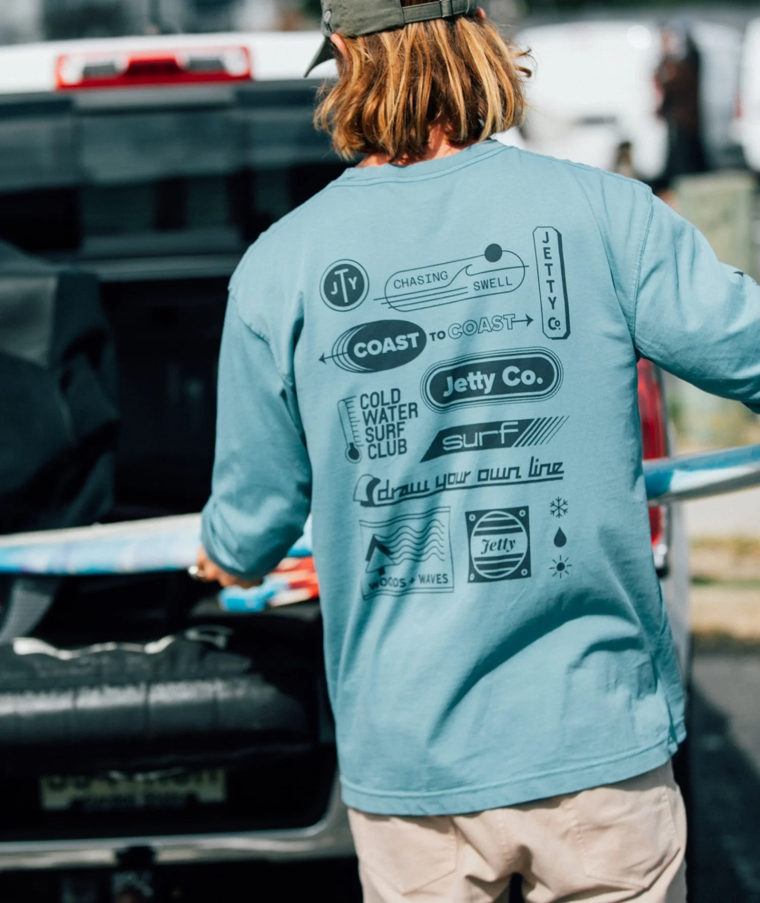 Merit Long Sleeve - Teal - Image 3
