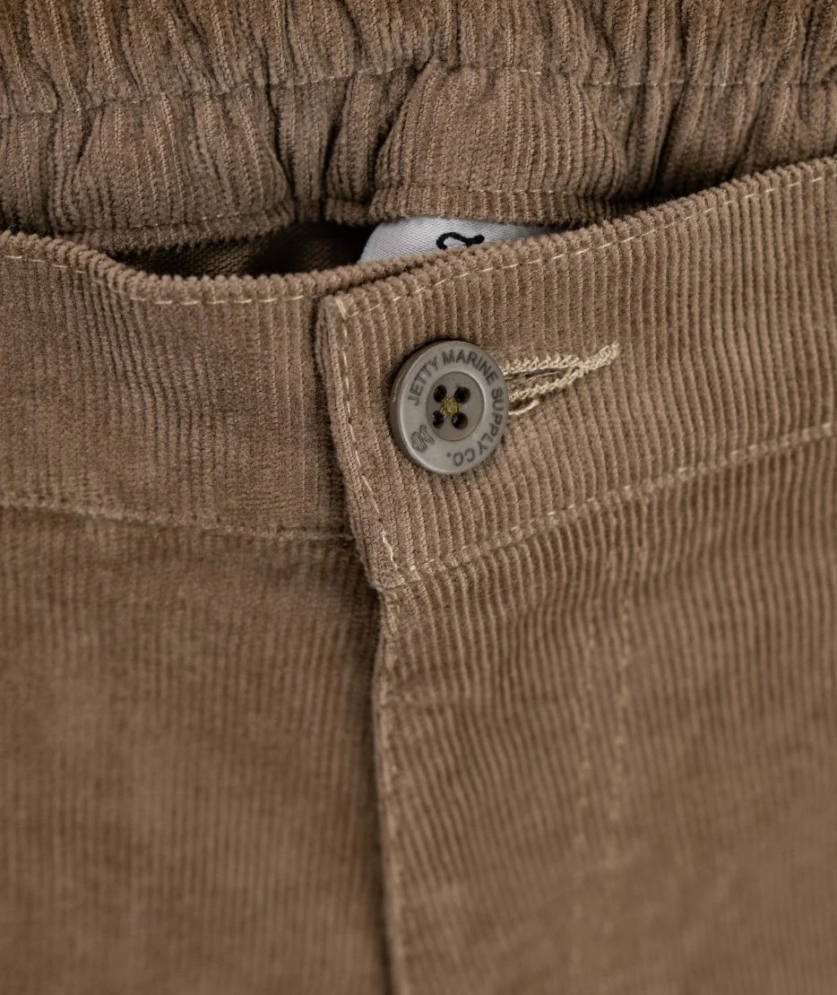 Midship Cord Walkshort - Brown - Image 5