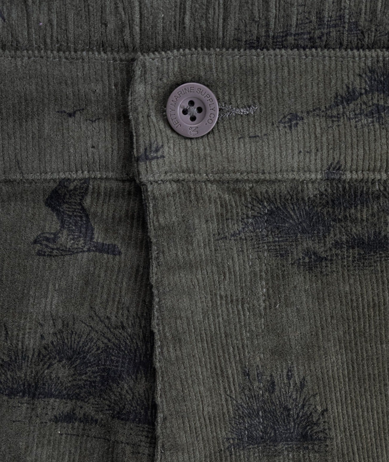 Midship Cord Walkshort - Marsh Green - Image 2