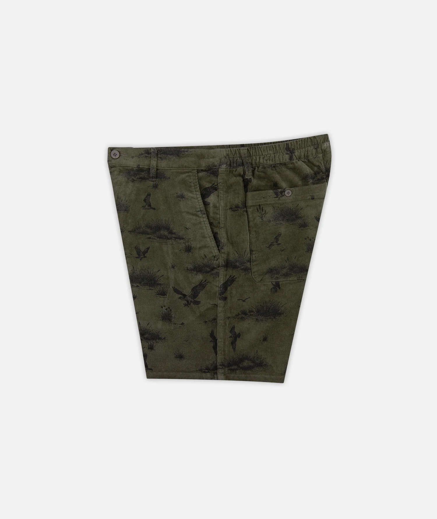 Midship Cord Walkshort - Marsh Green - Image 4
