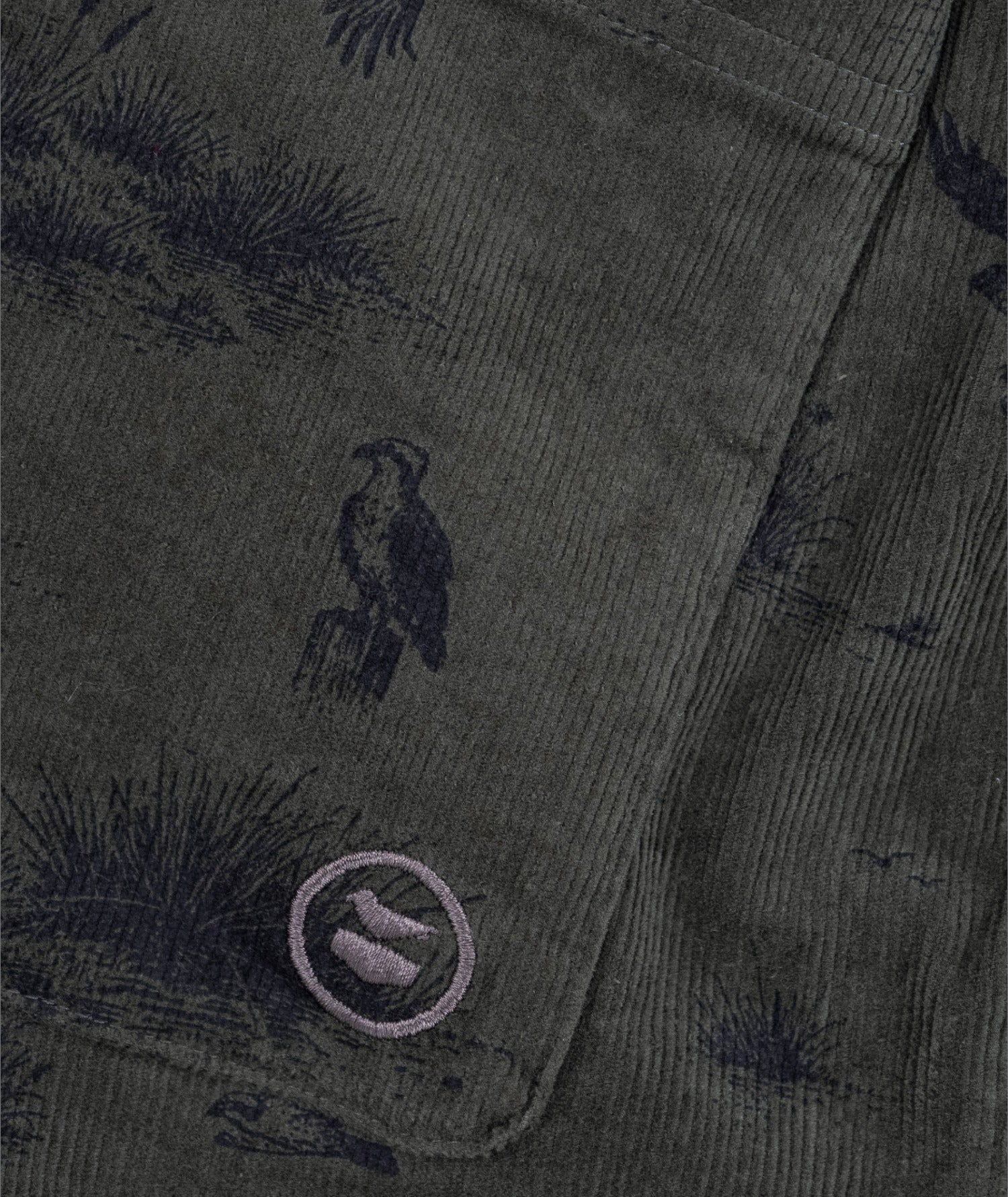 Midship Cord Walkshort - Marsh Green - Image 6