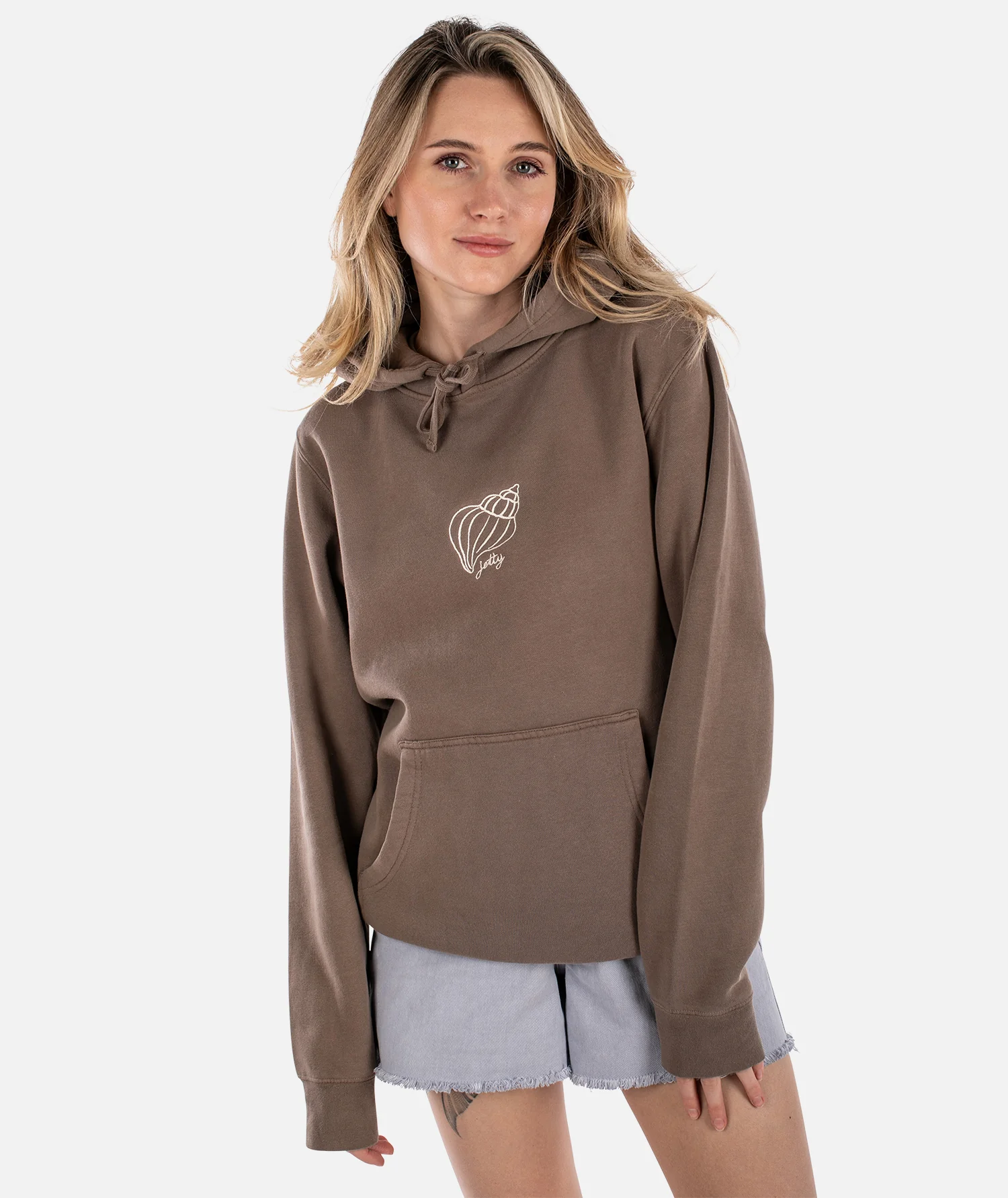 Mollusca Hoodie - Pigment Clay