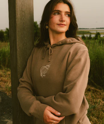 Mollusca Hoodie - Pigment Clay - Image 2