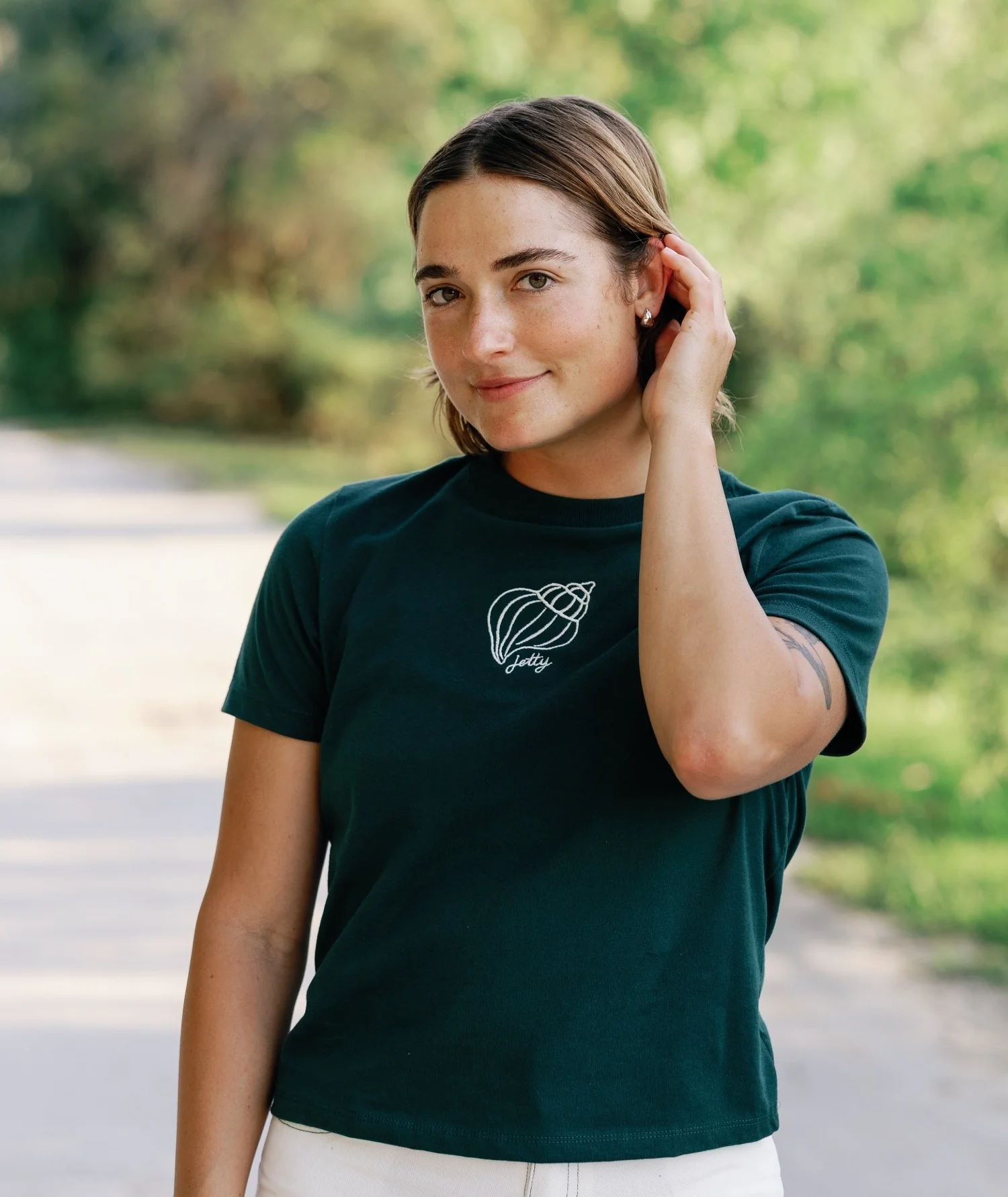 Mollusca Tee - Forest - Image 2