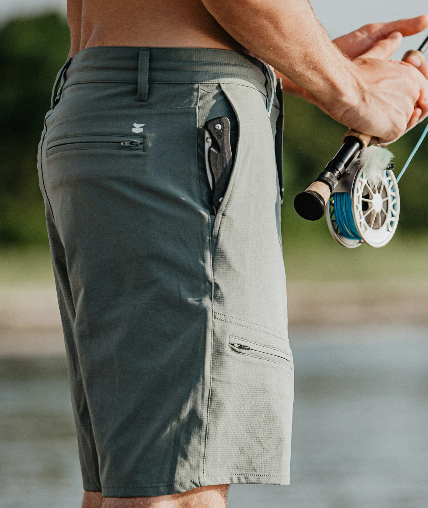 LH Mordecai Utility Short - Grey - Image 4