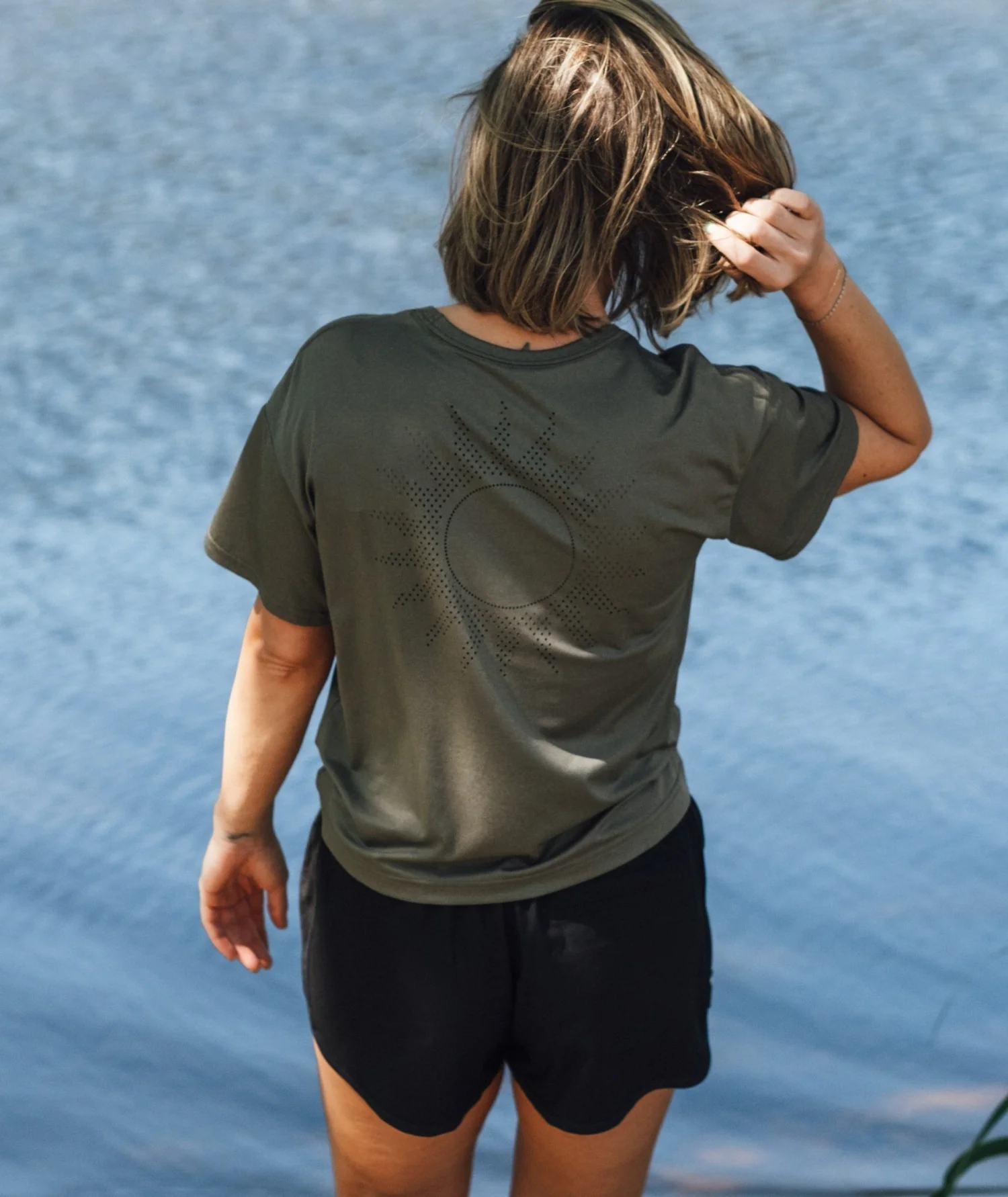 Neptune Performance UV Tee - Agave - Image 4