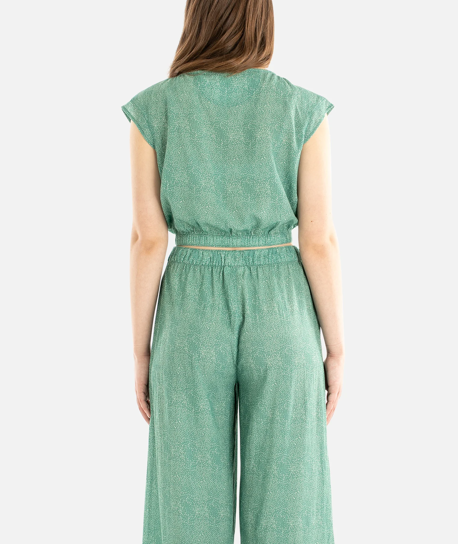 Nerita Top - Green - Image 3