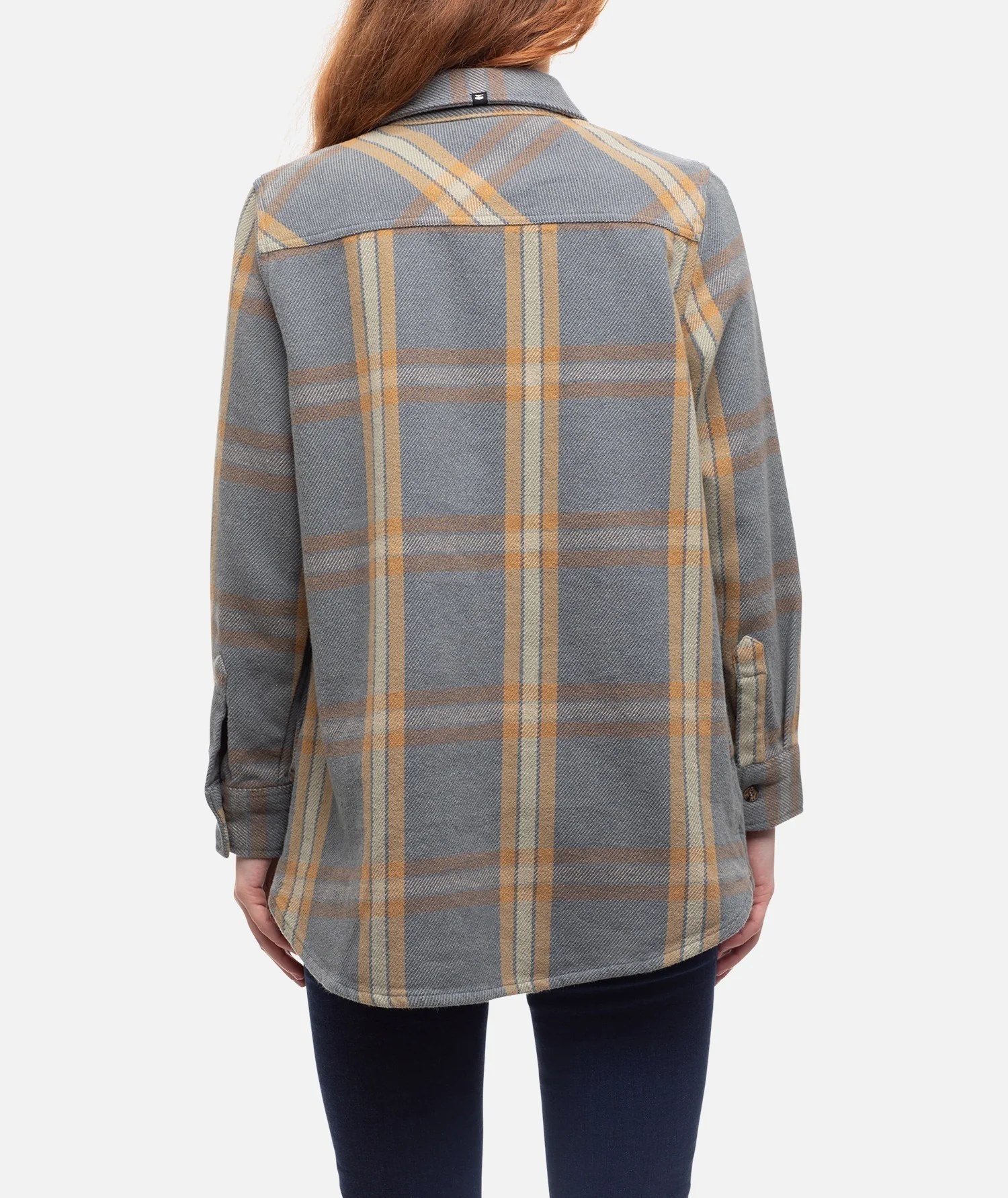Newport Flannel Top - Fog - Image 3