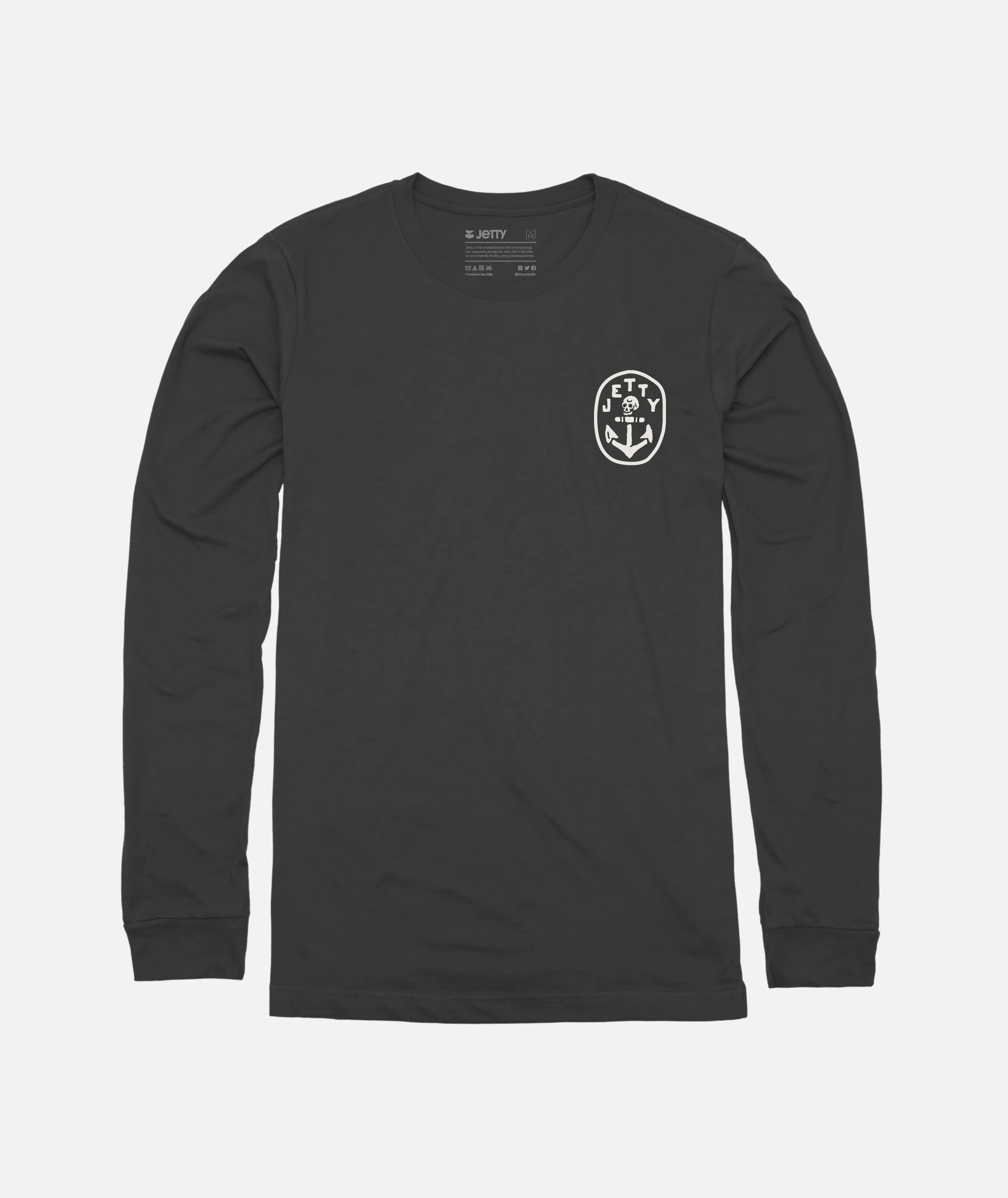 No Mans's Land Long Sleeve - Black - Image 2