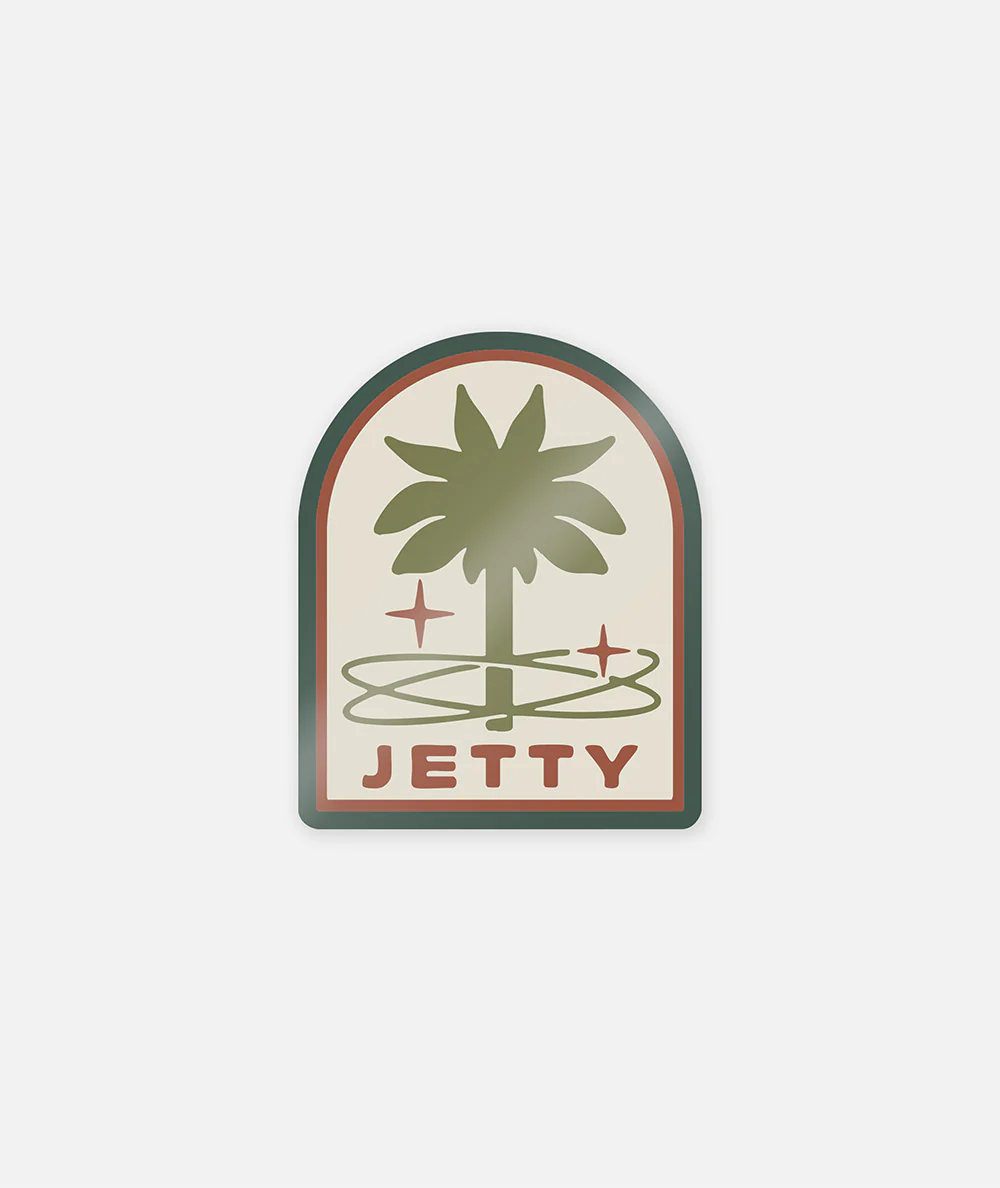 Orbit Grove Sticker - Cream