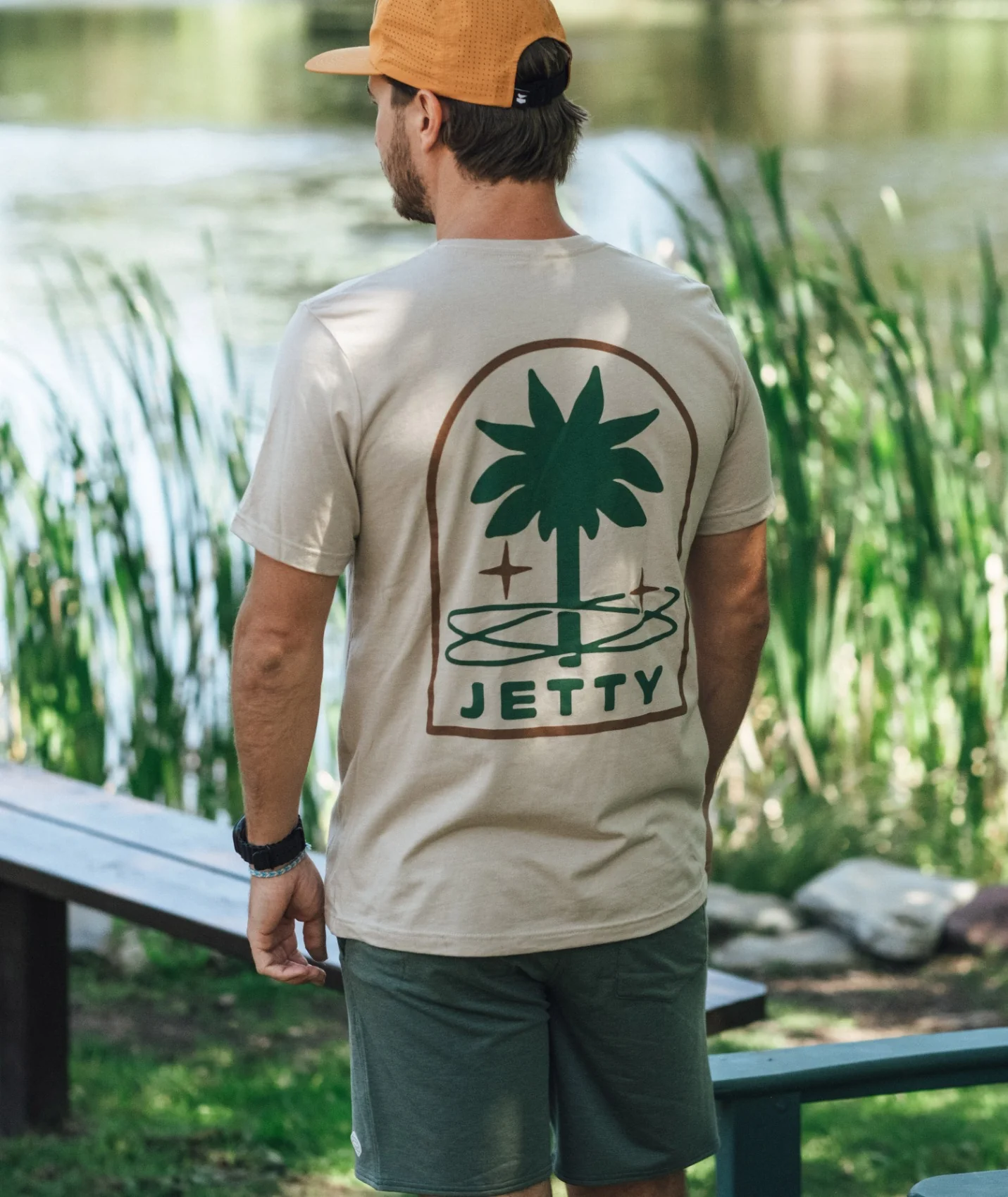 Orbit Grove Tee - Heather Tan - Image 3