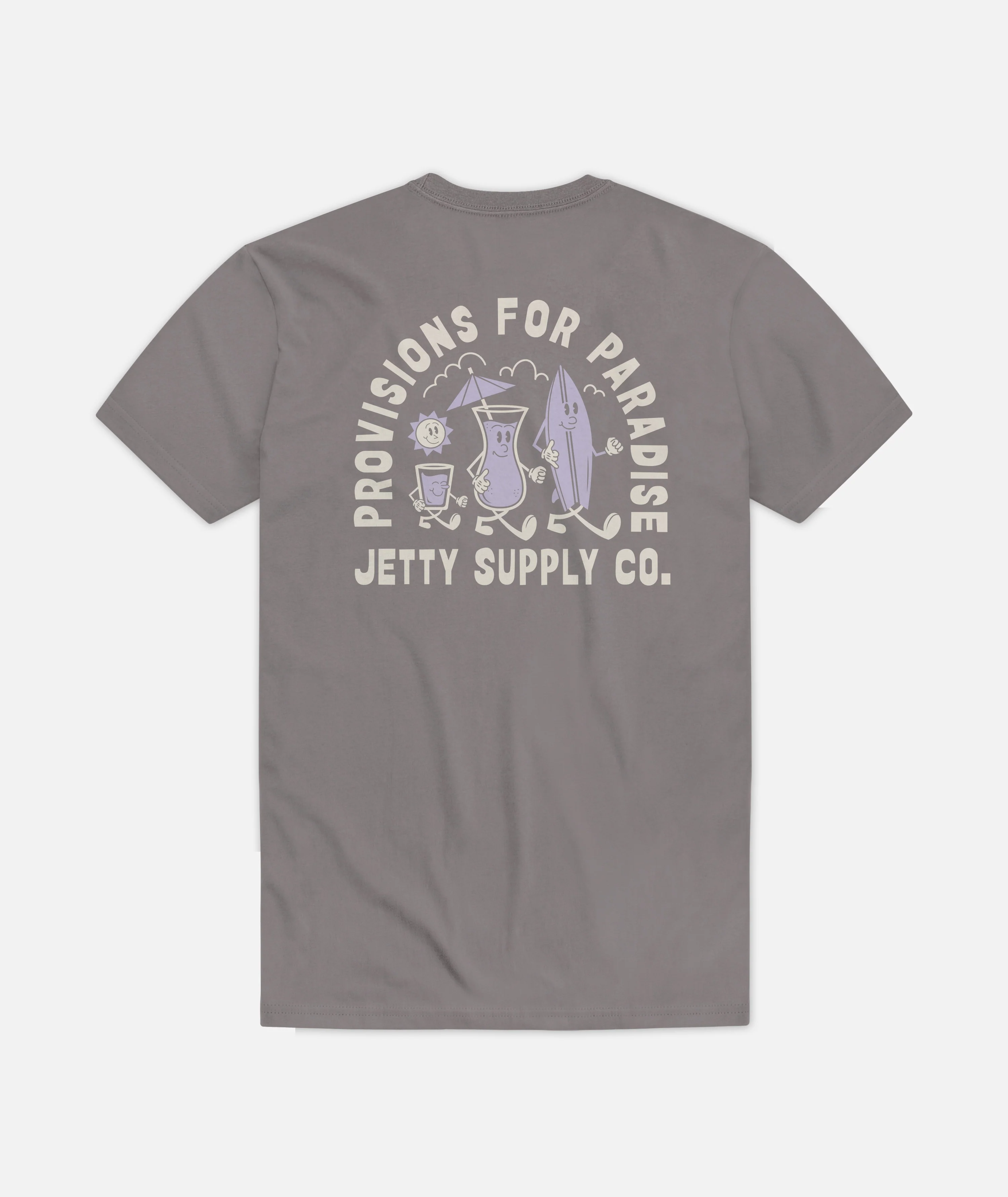 Paradise Pals Tee - Grey