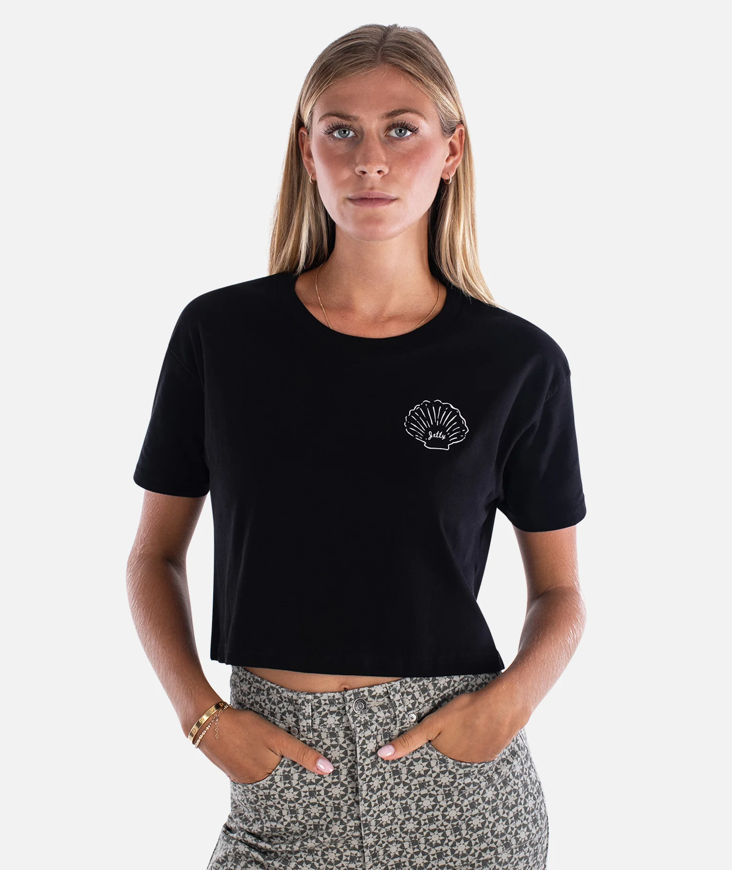 Pearl Tee - Black - Image 3