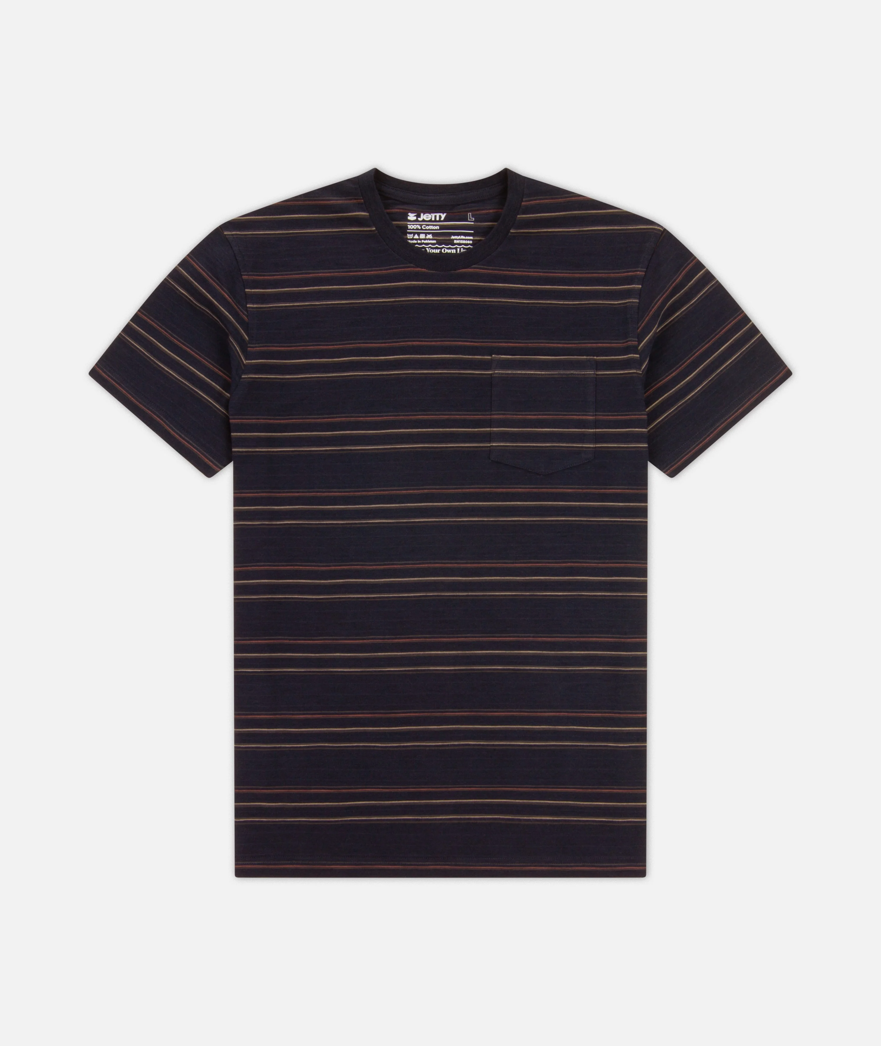 Pehala Slub Premium Tee - Navy