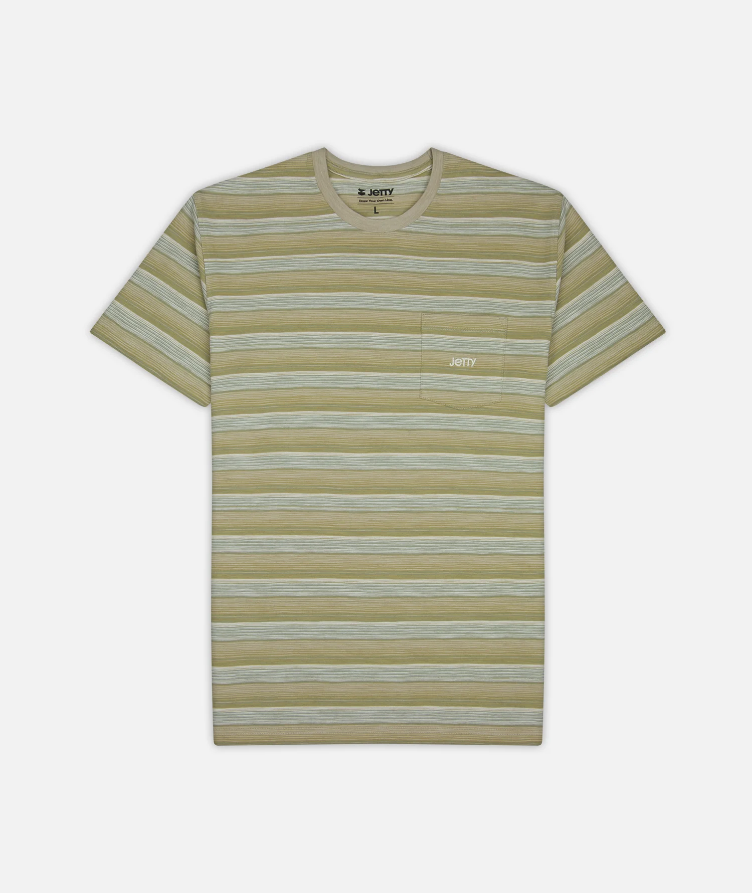 Pehala Slub Premium Tee - Sage