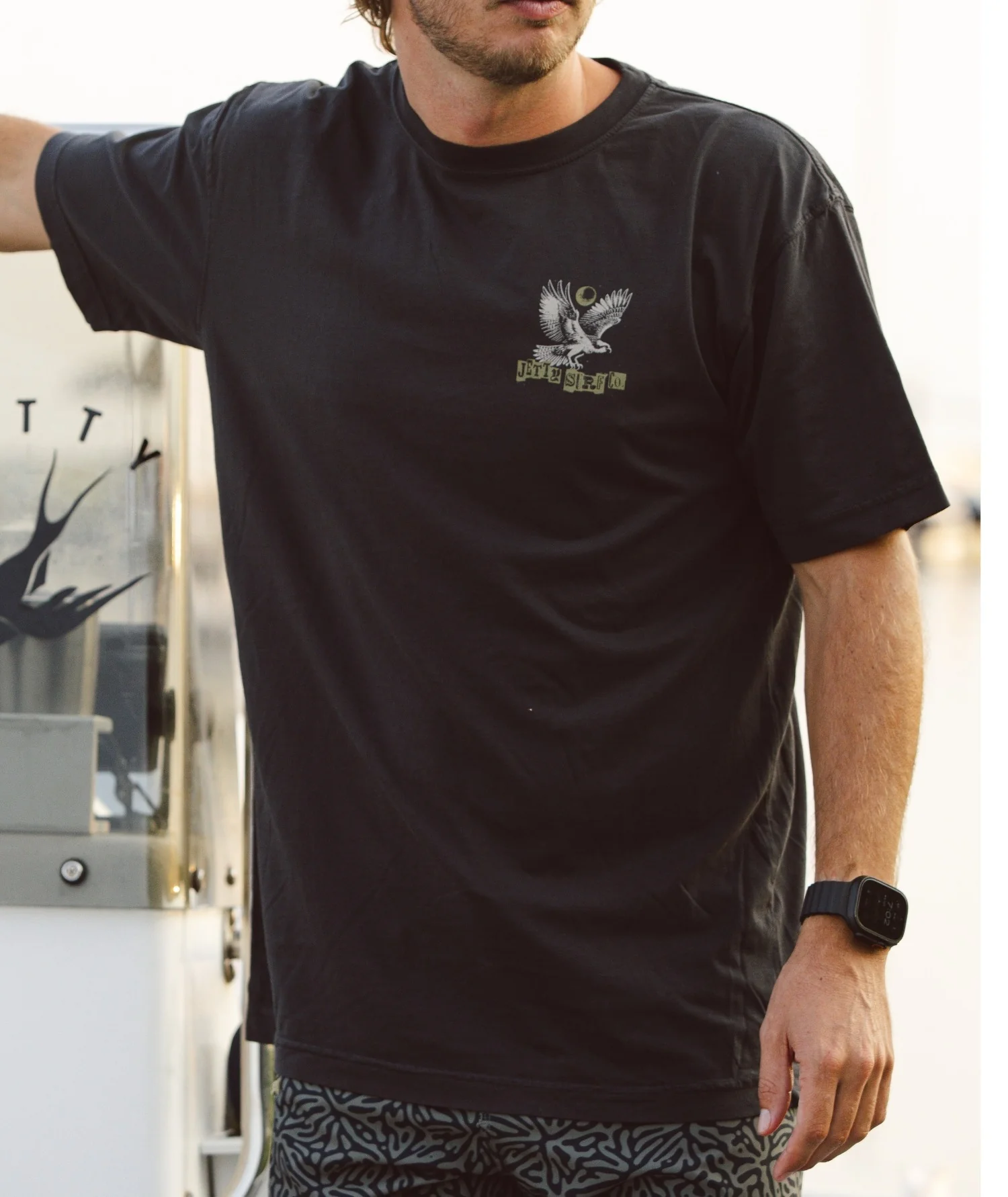 Prey Tee - Pirate Black - Image 2
