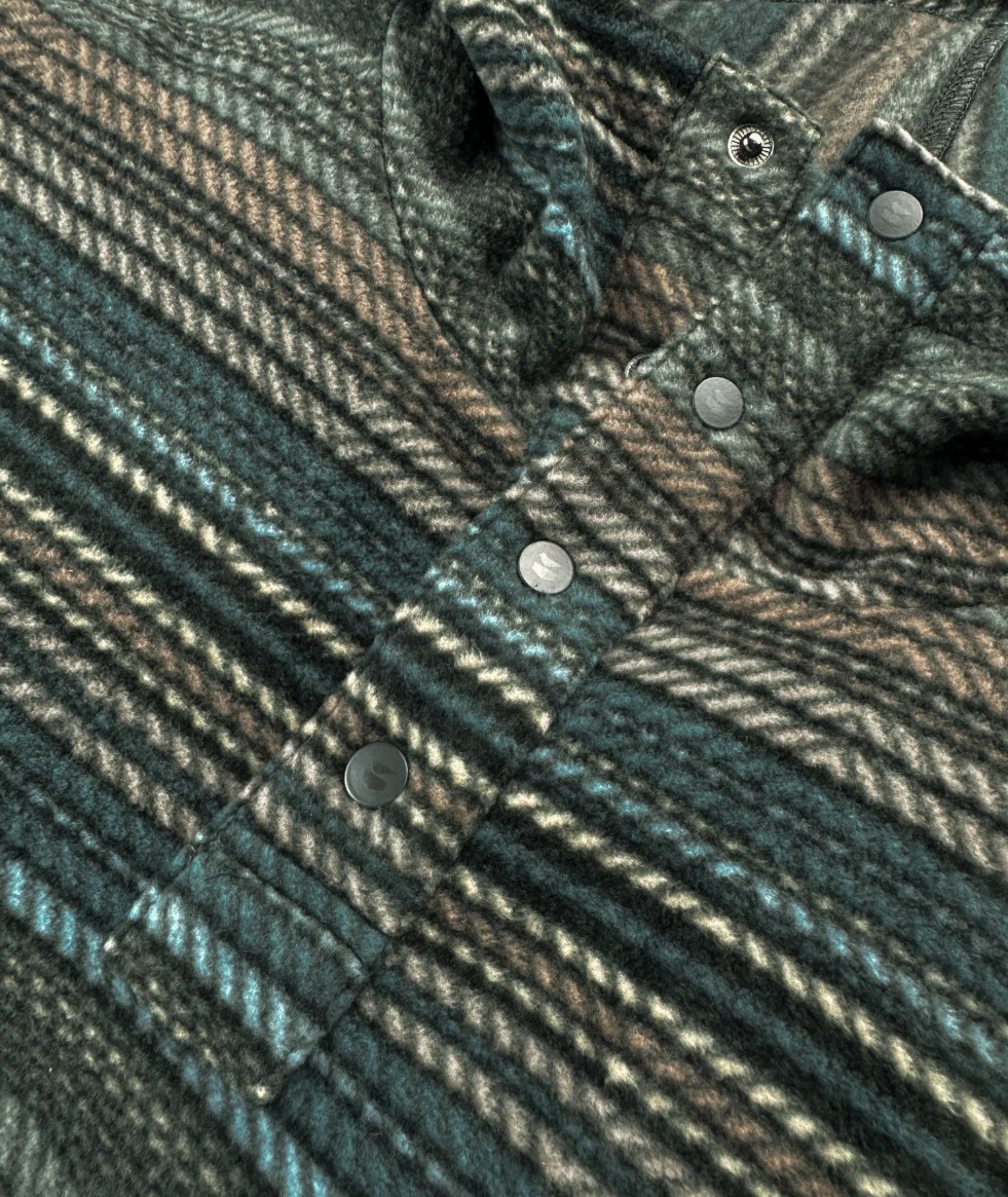 Quintin Fleece Hoodie - Charcoal - Image 3