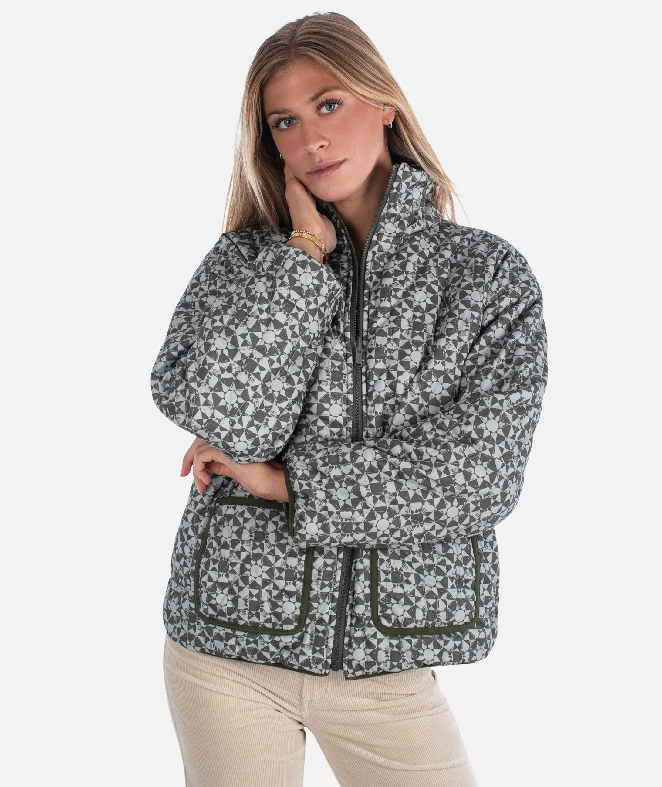 Rainier Reversible Puffer - Olive