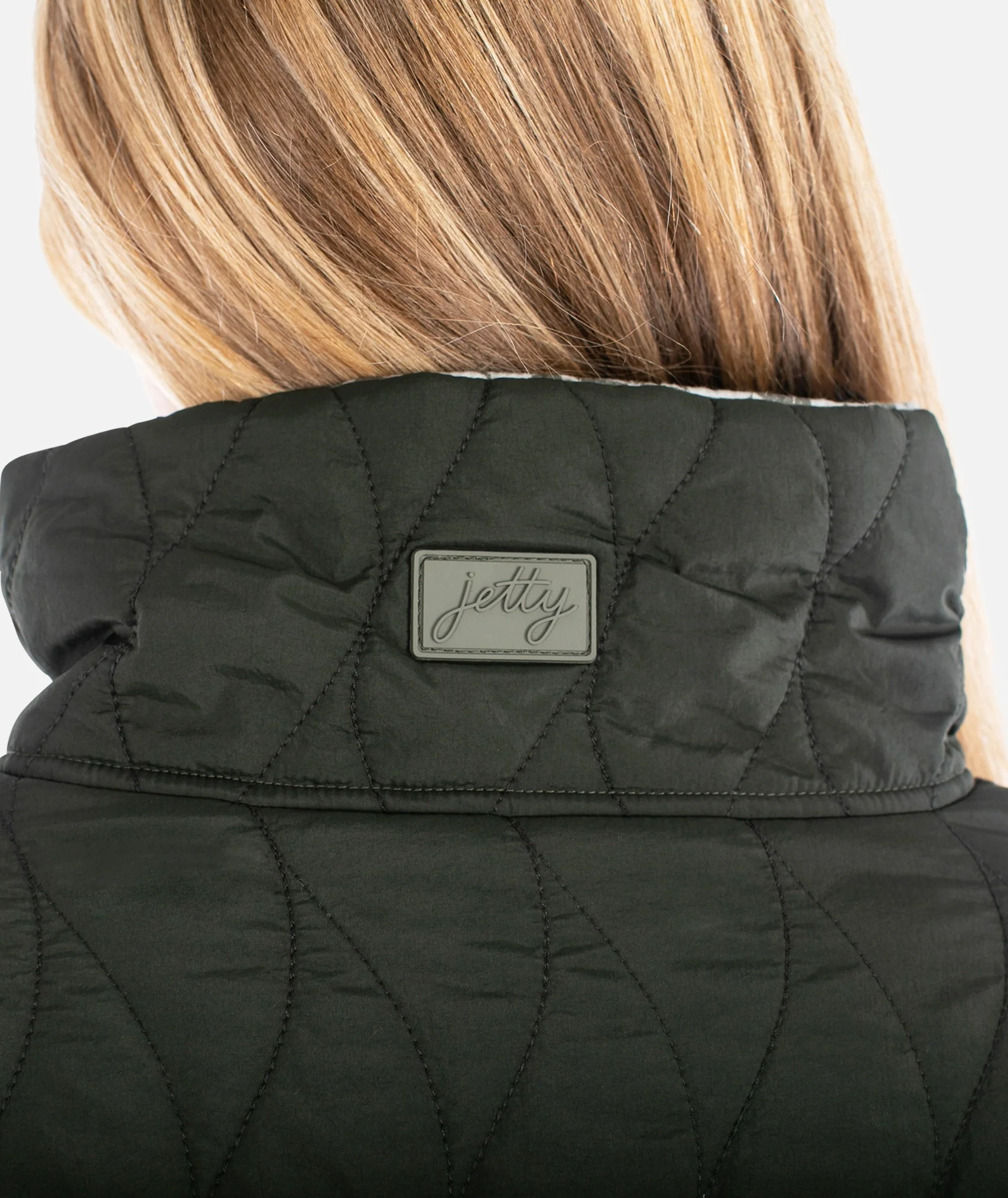 Rainier Reversible Puffer - Olive - Image 7