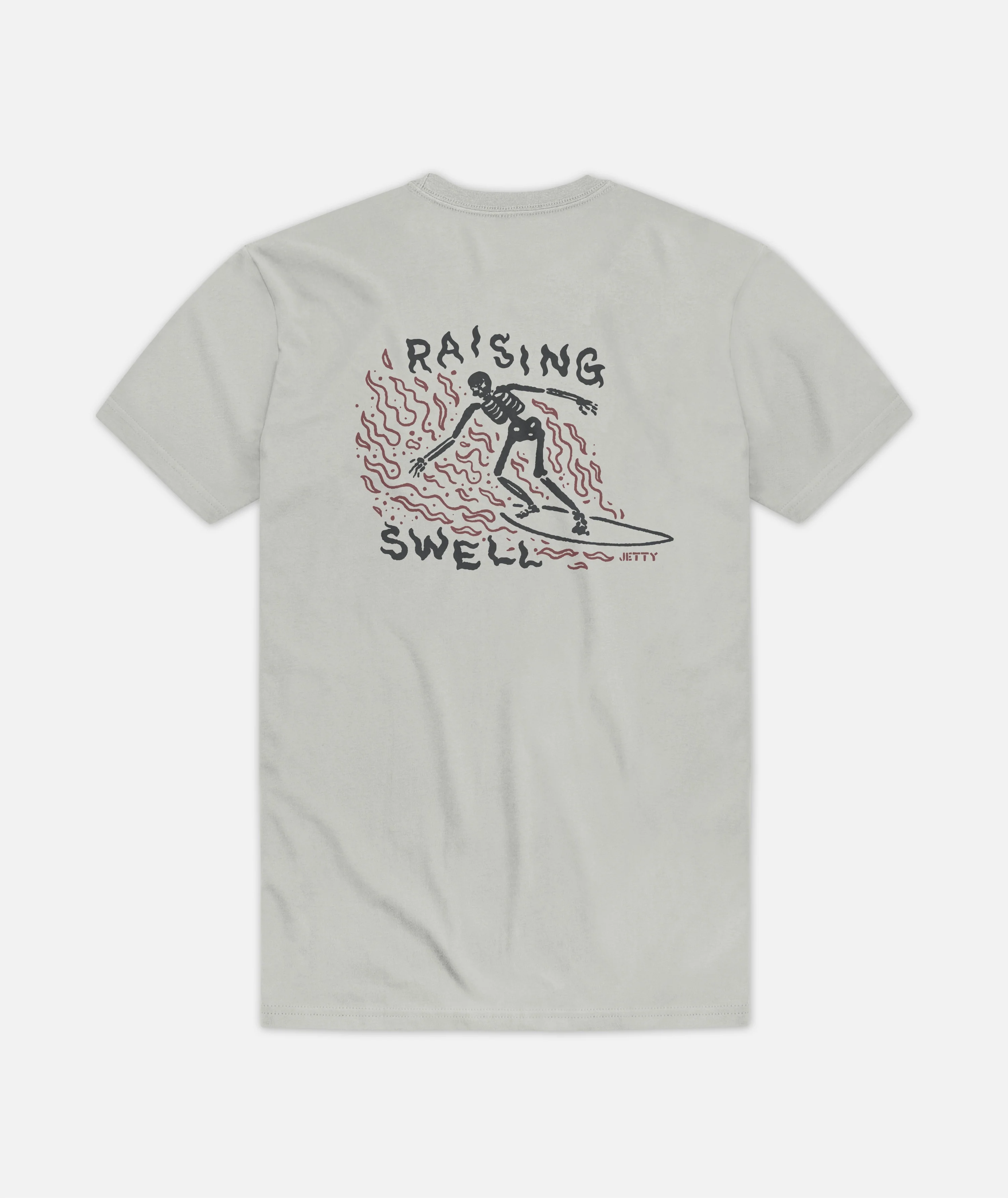 Raising Swell Tee - Heather Grey