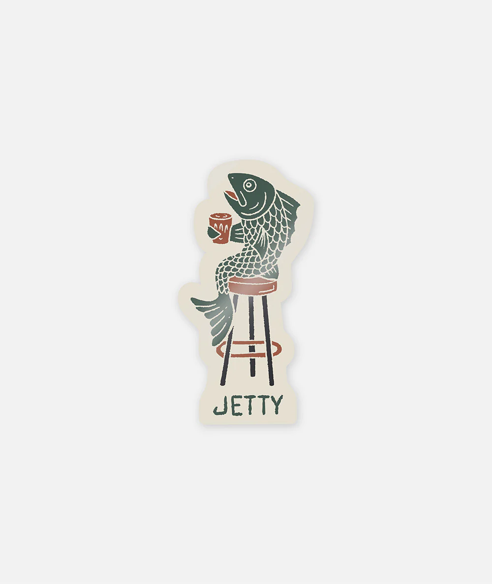 Raw Bar Sticker - Cream