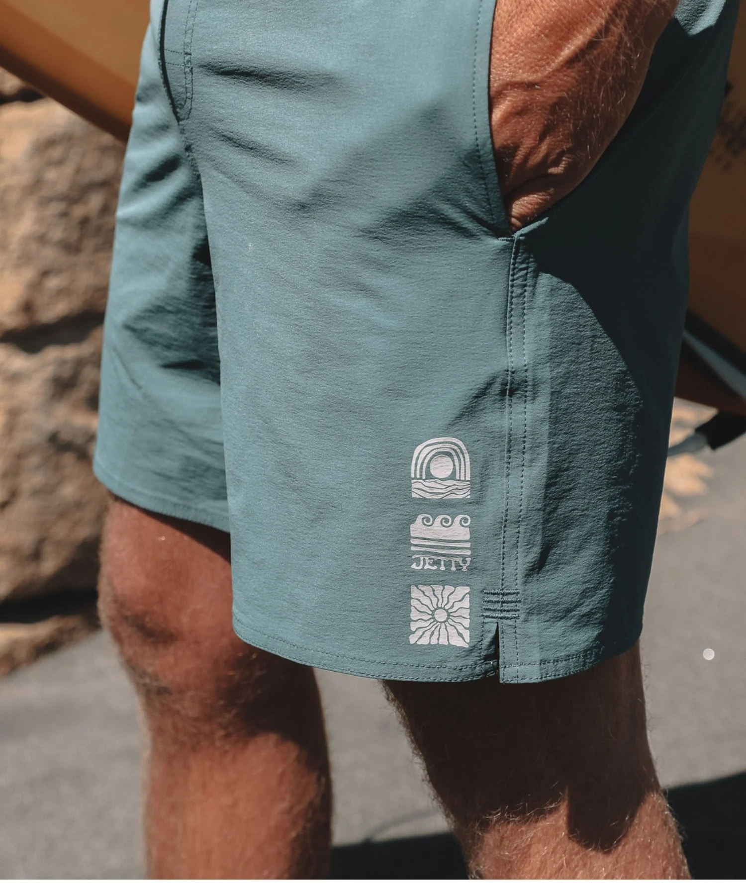 Reckoner Lined Short - Slate - Image 2