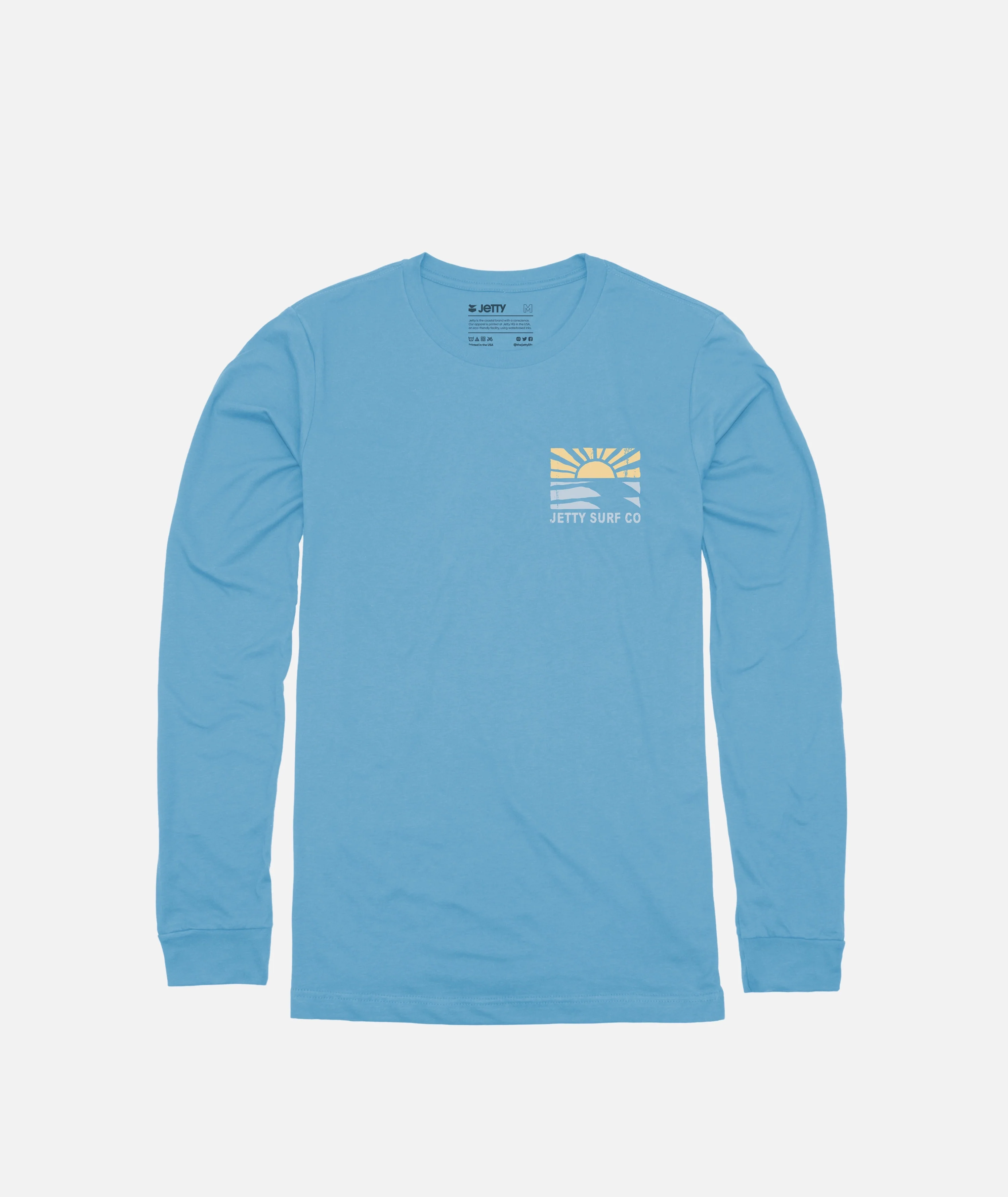 Grom Retreat UV Long Sleeve - Columbia Blue - Image 2