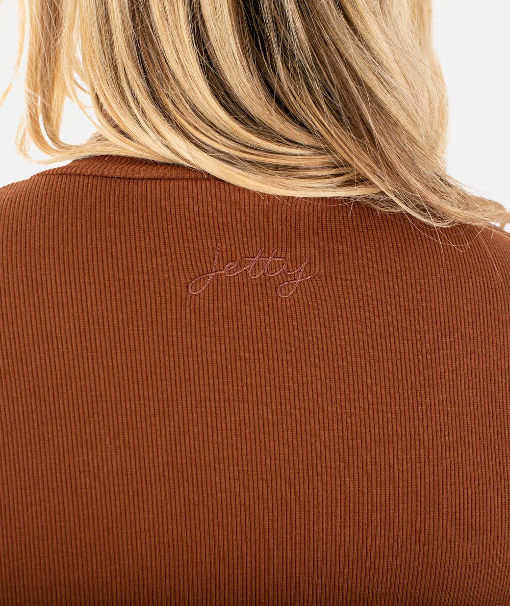 Ridley Rib Scrunch Neck - Patina - Image 4