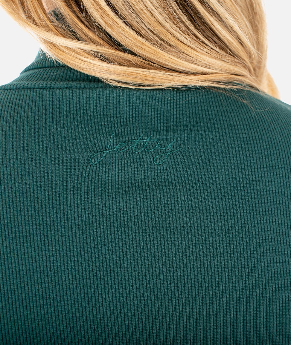 Ridley Rib Scrunch Neck - Tidal - Image 4