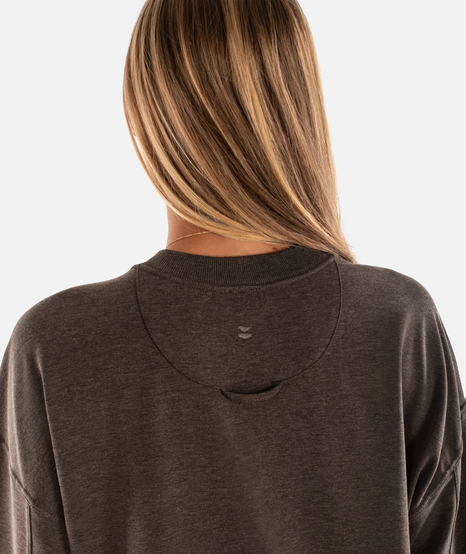 Rosewood Crewneck Sweatshirt - Brown - Image 4