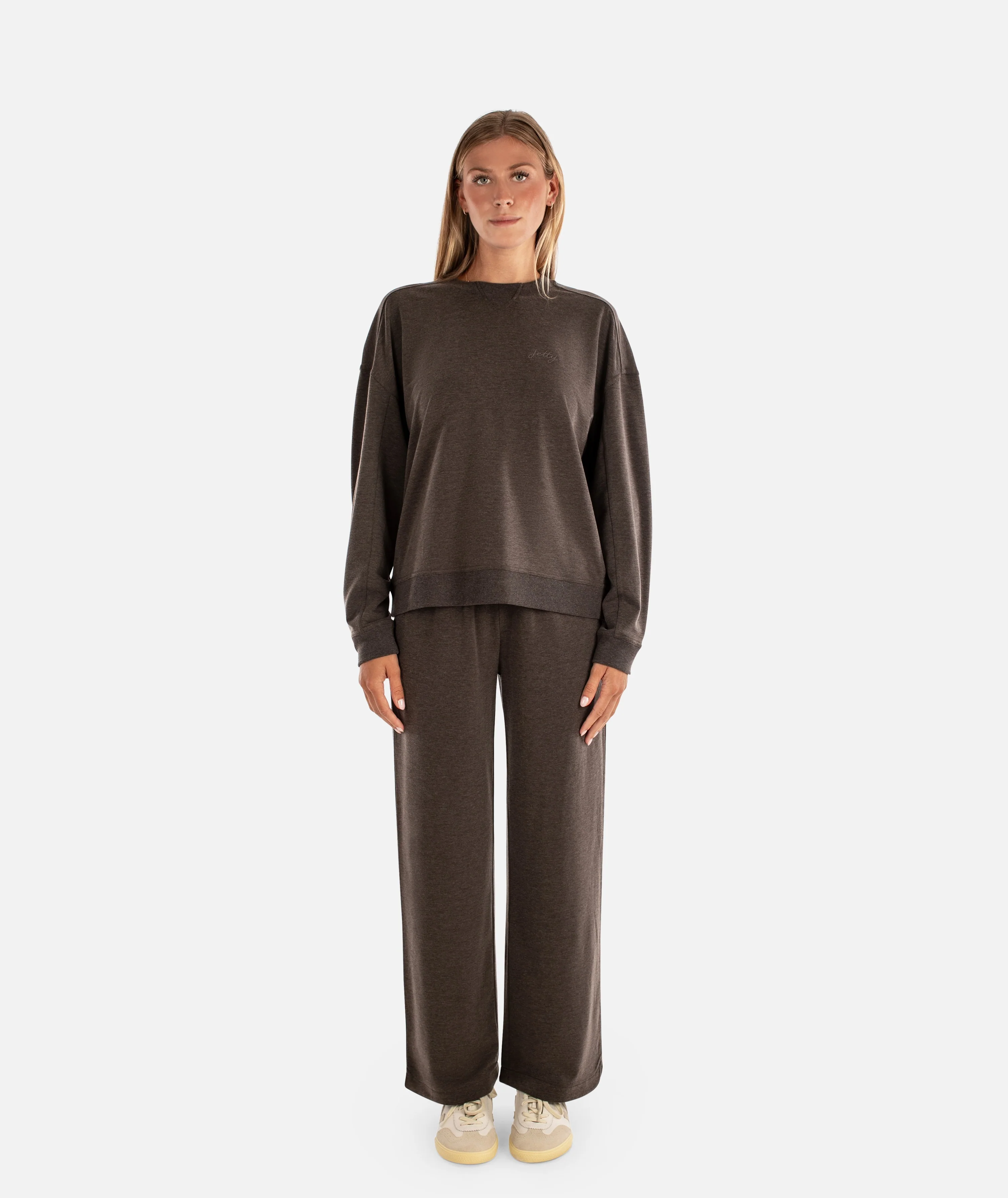 Rosewood Crewneck Sweatshirt - Brown - Image 5