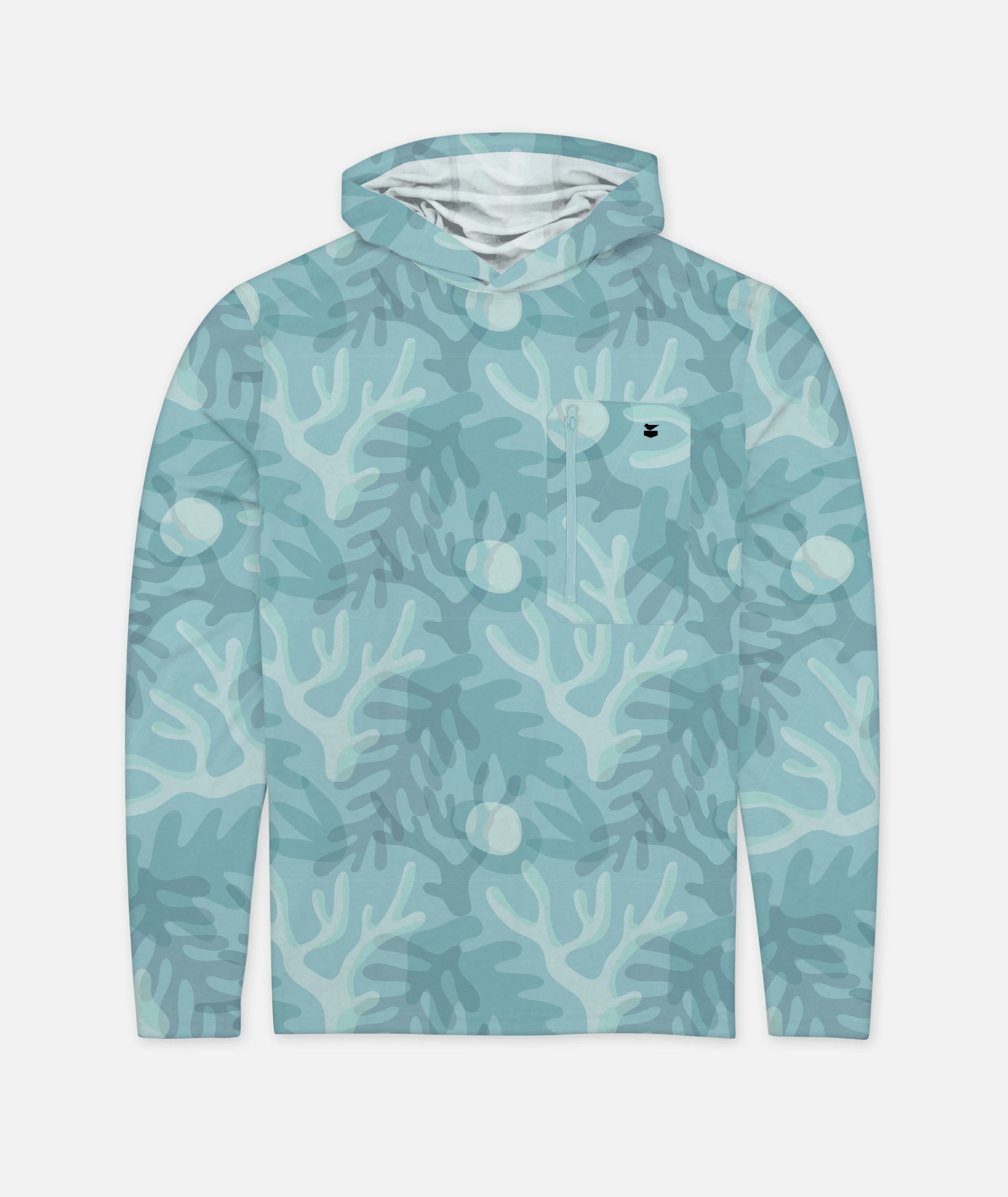 S21 Skiff UV Hooded LST - Light Blue - Image 3