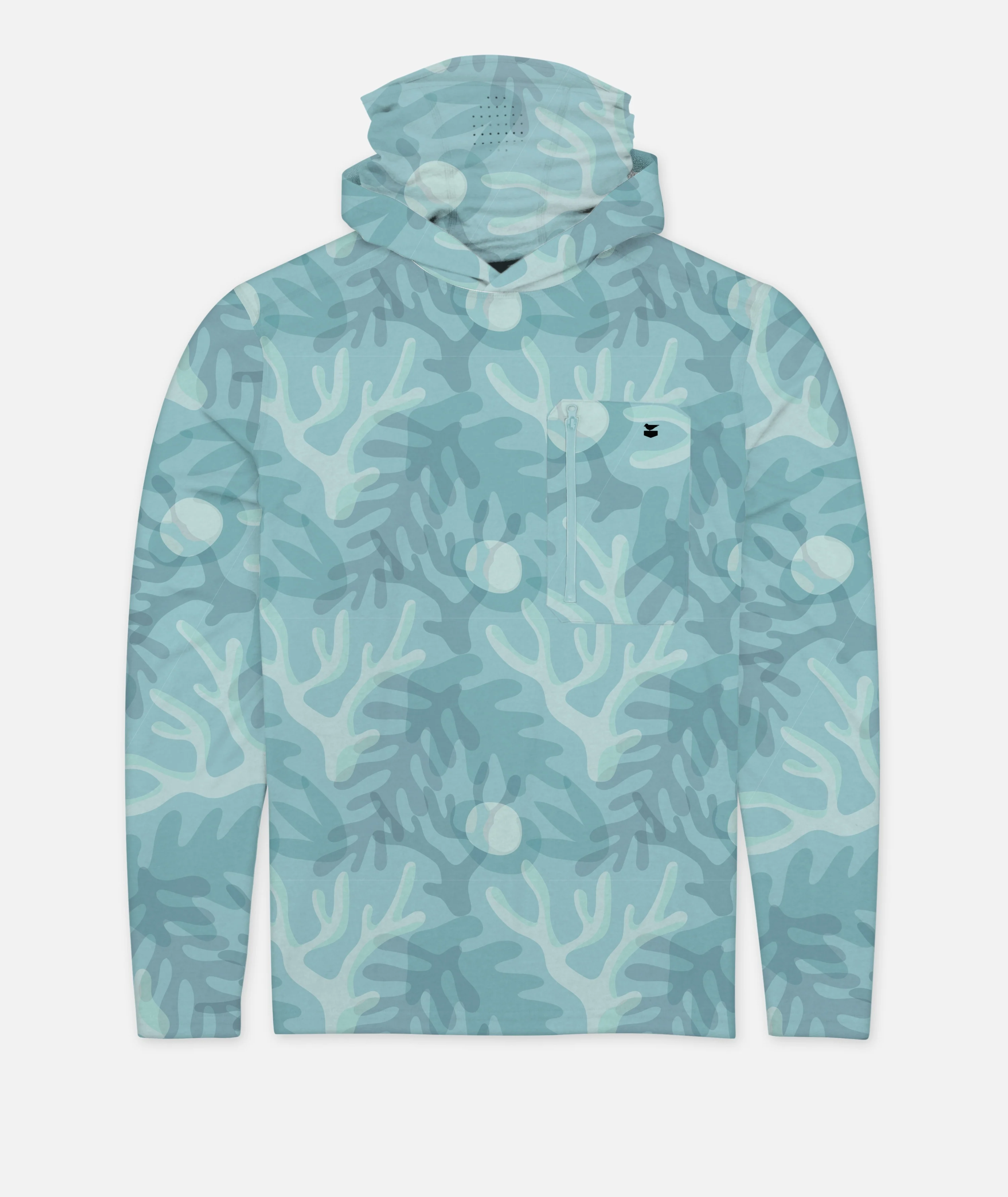 S21 Skiff UV Hooded LST - Light Blue - Image 4