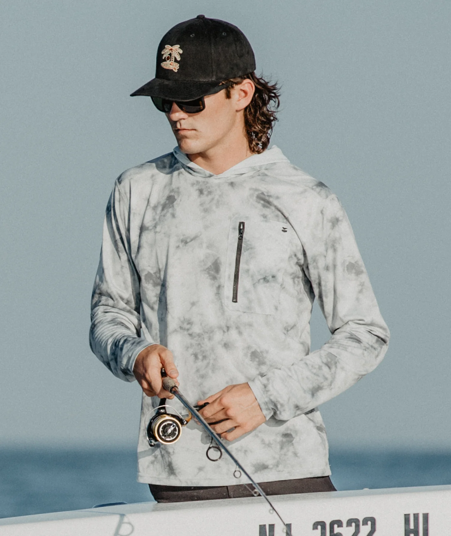 S21 Skiff UV Hooded LST - White - Image 3