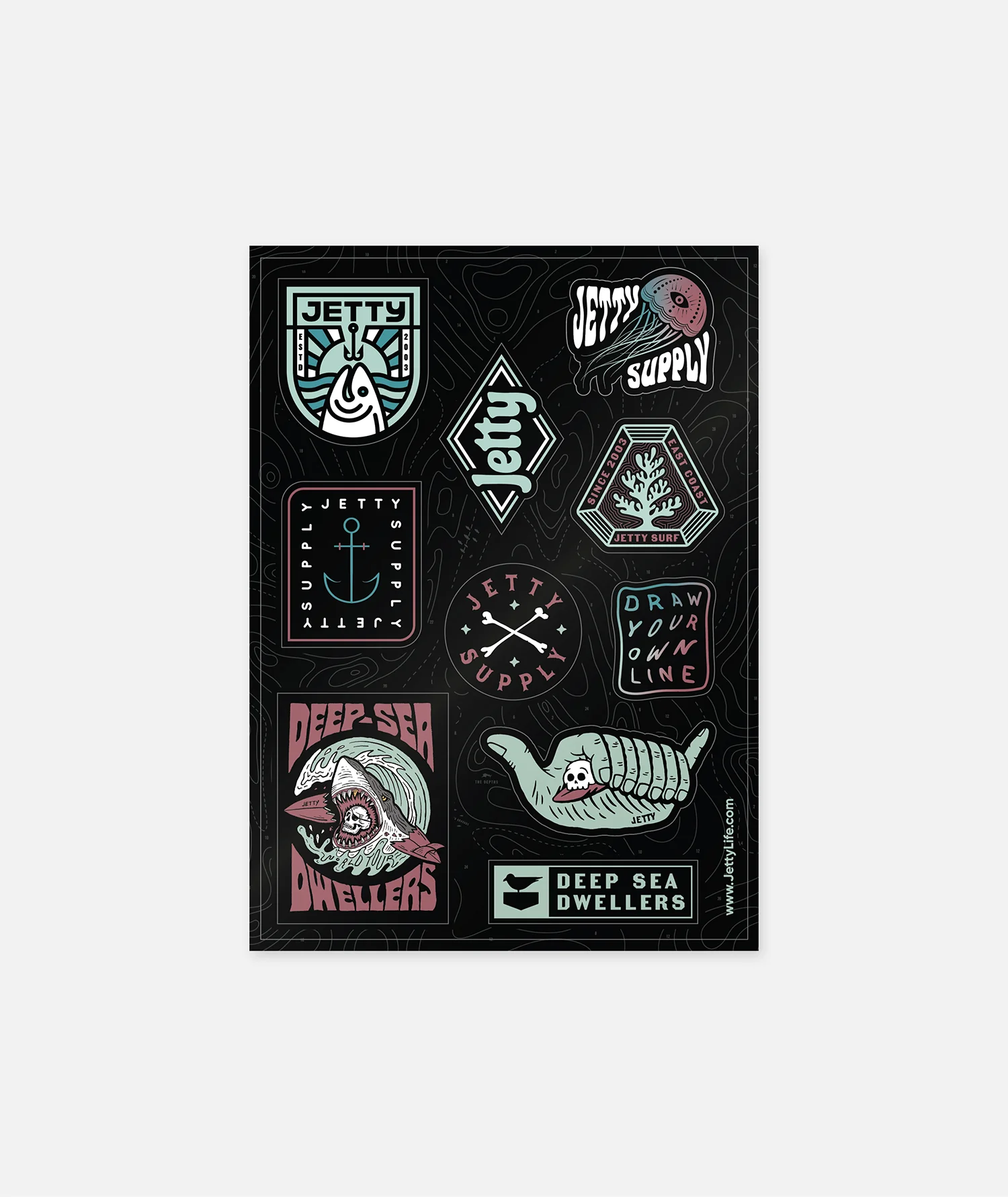 Dwell Sticker Sheet - Assorted