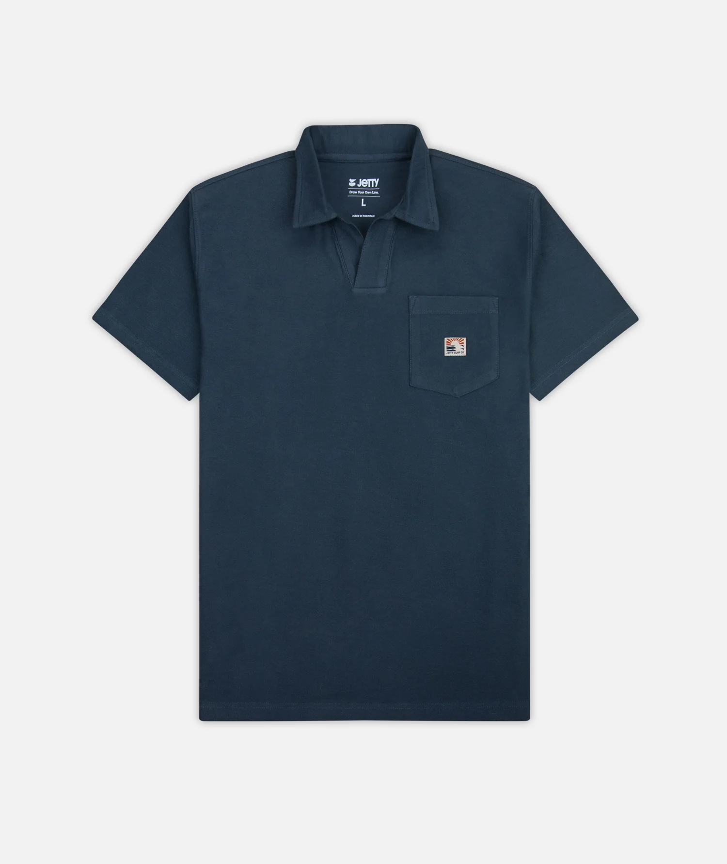 Cruise Terry Polo - Navy Blue