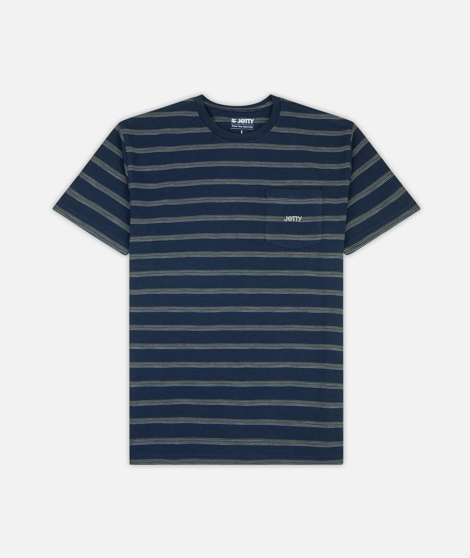 Pehala Slub Premium Tee - Navy Blue