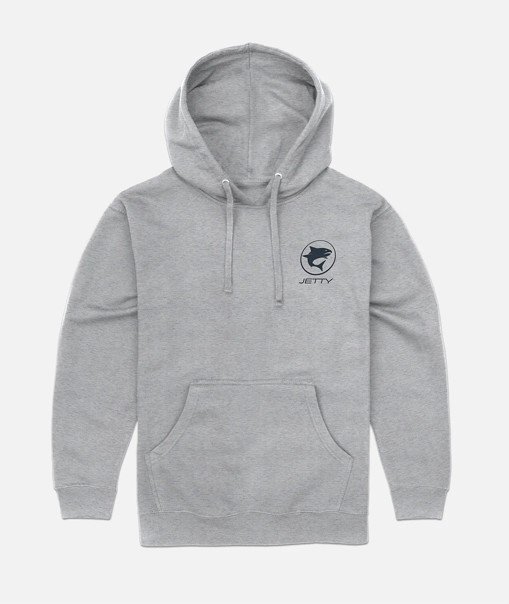 Speedshark Hoodie - Heather Grey - Image 2