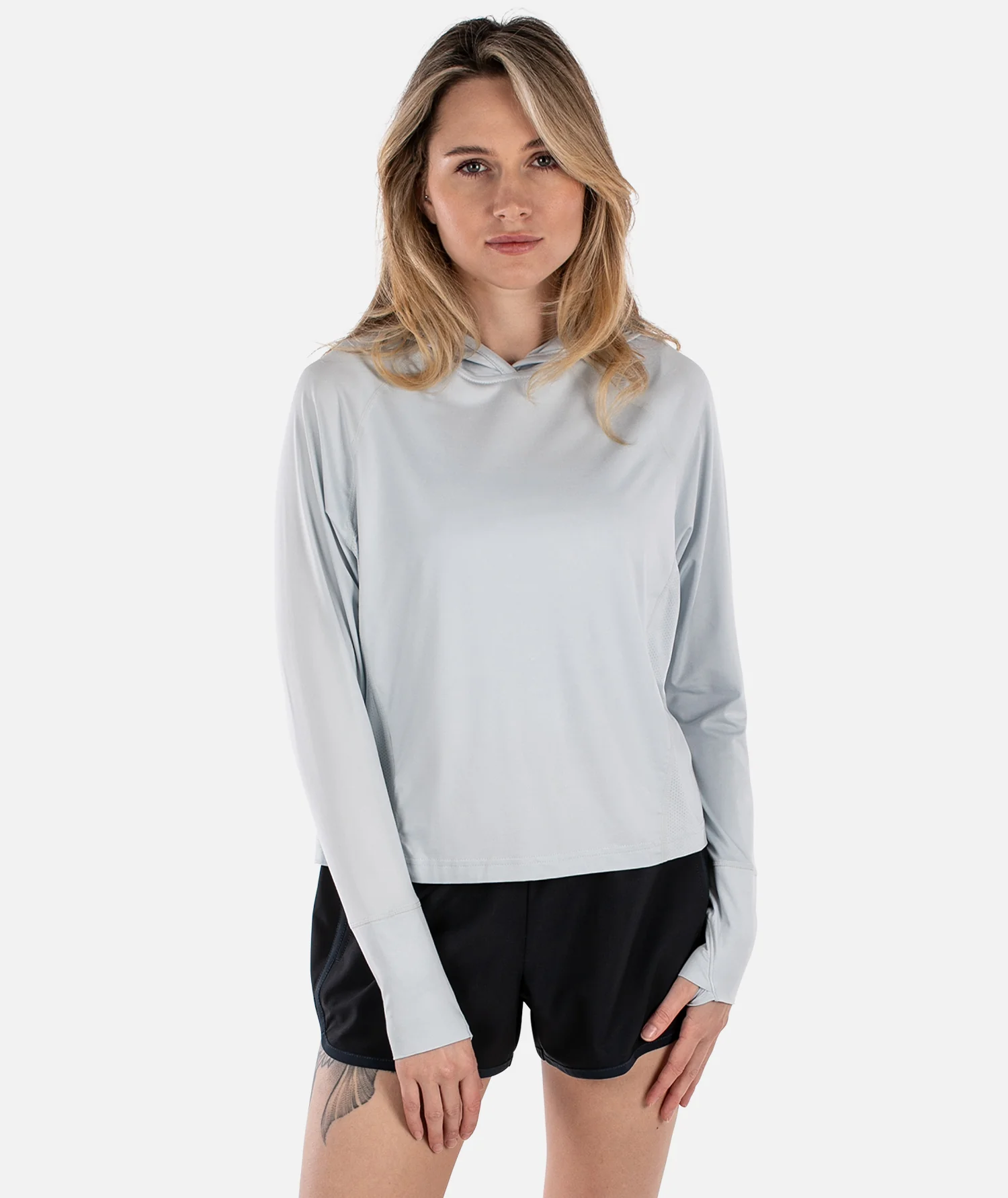 Sadie Performance UV Hoodie - Blue
