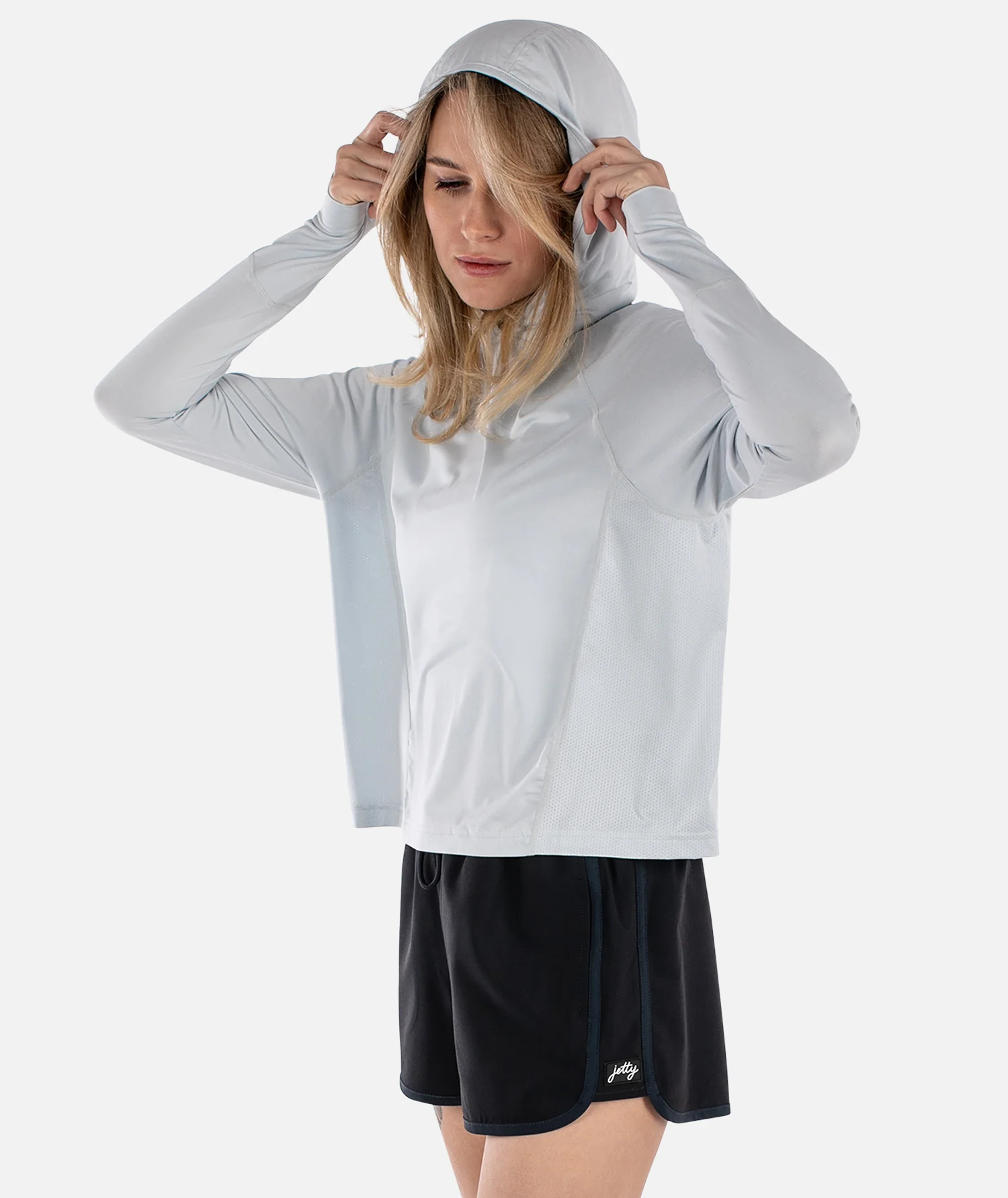 Sadie Performance UV Hoodie - Blue - Image 3