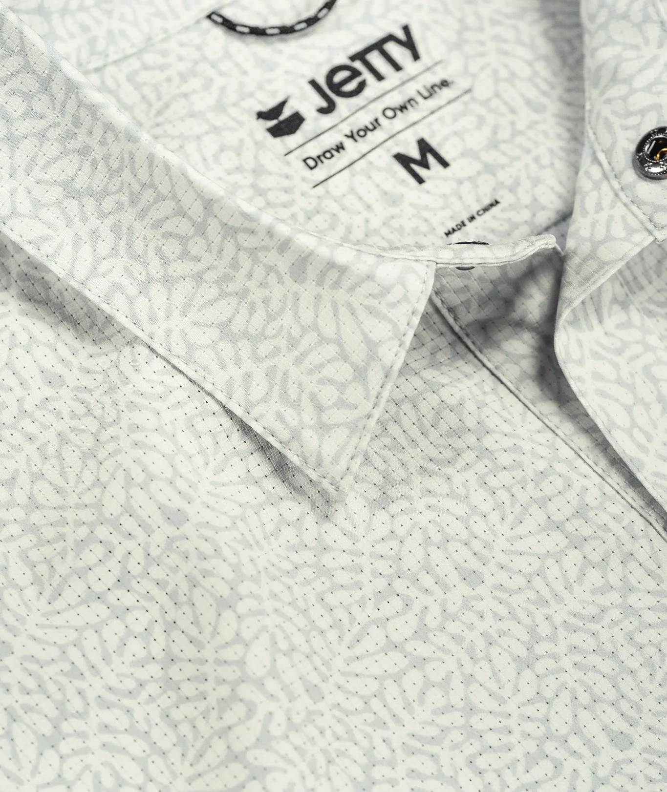 Sandspit Tech Shirt - Light Grey - Image 4