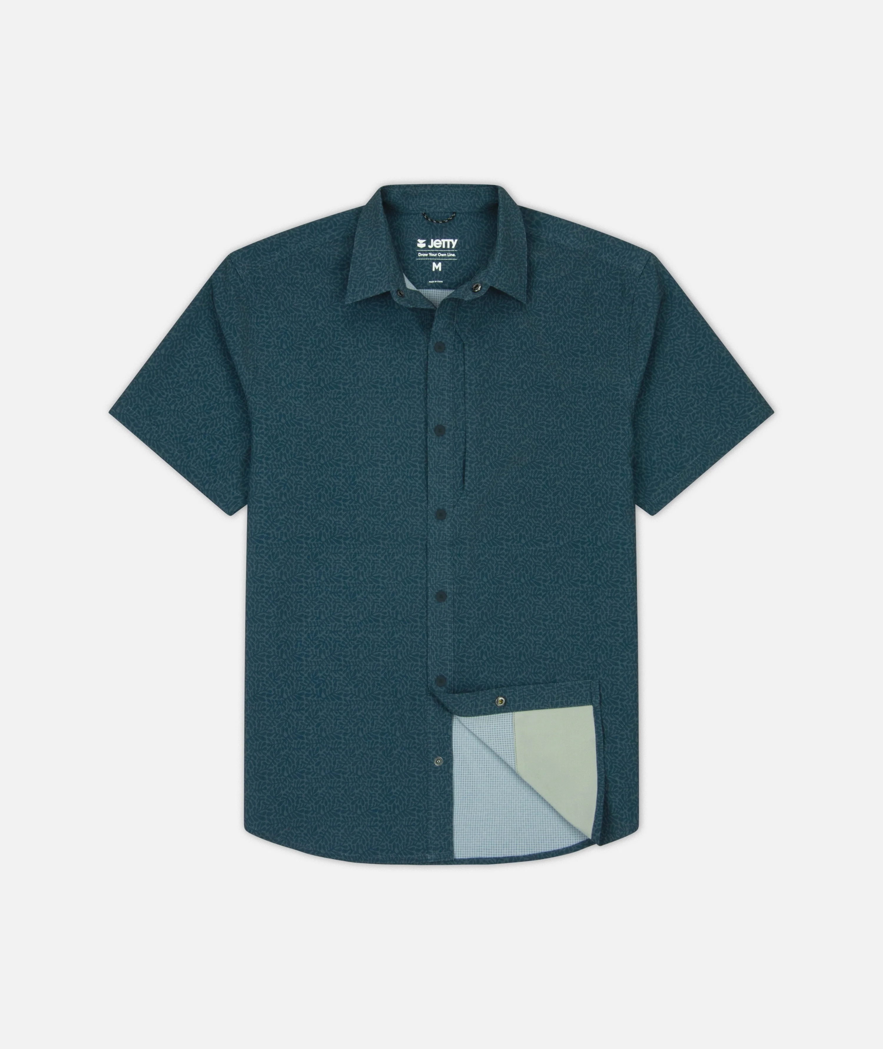 Sandspit Tech Shirt - Navy - Image 2