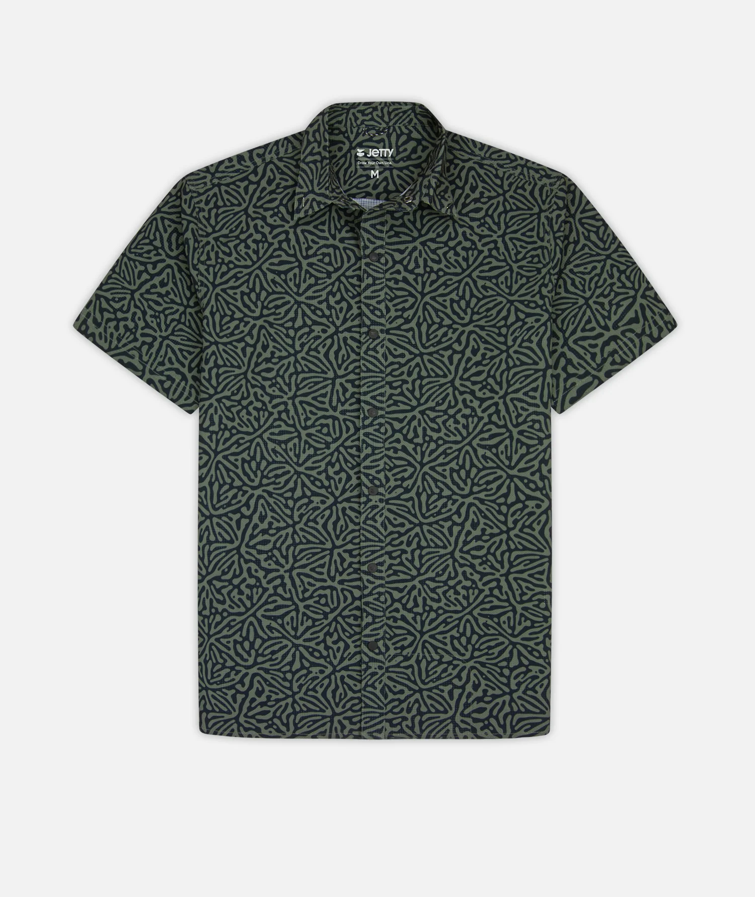 Sandspit Tech Woven Shirt - Olive