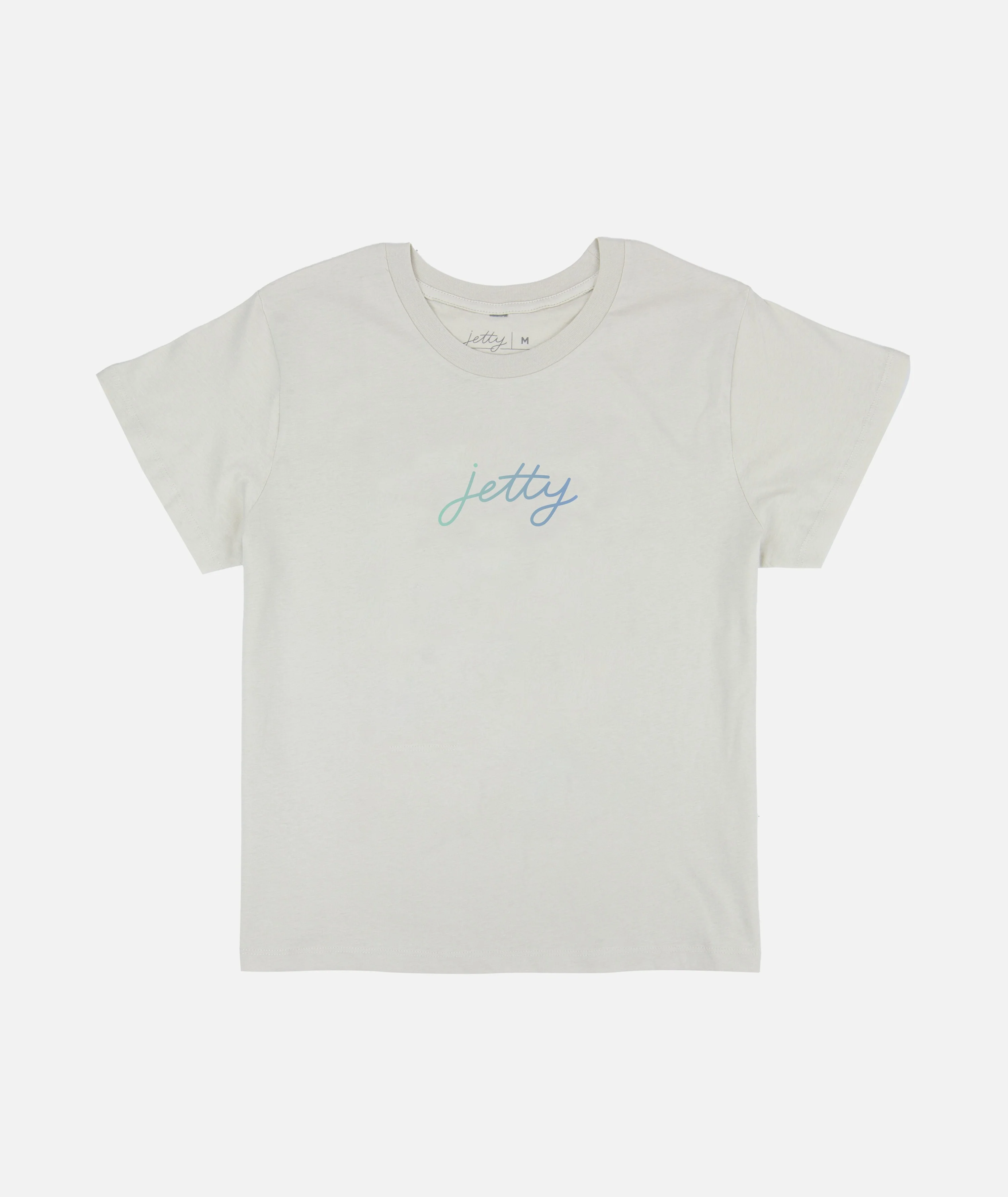 Script SS Tee - Cream - Image 2