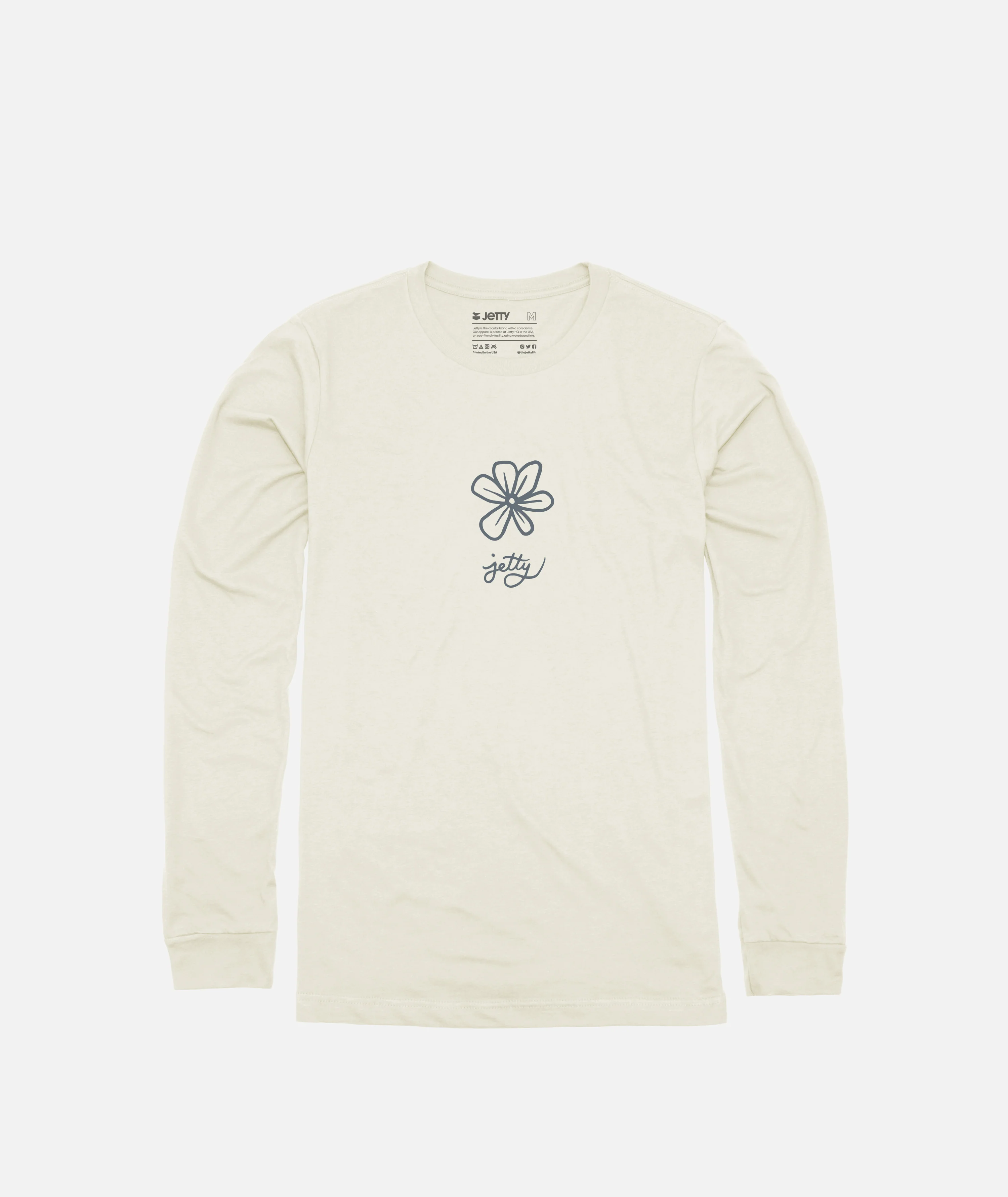 Sea Flower Long Sleeve - Natural - Image 2