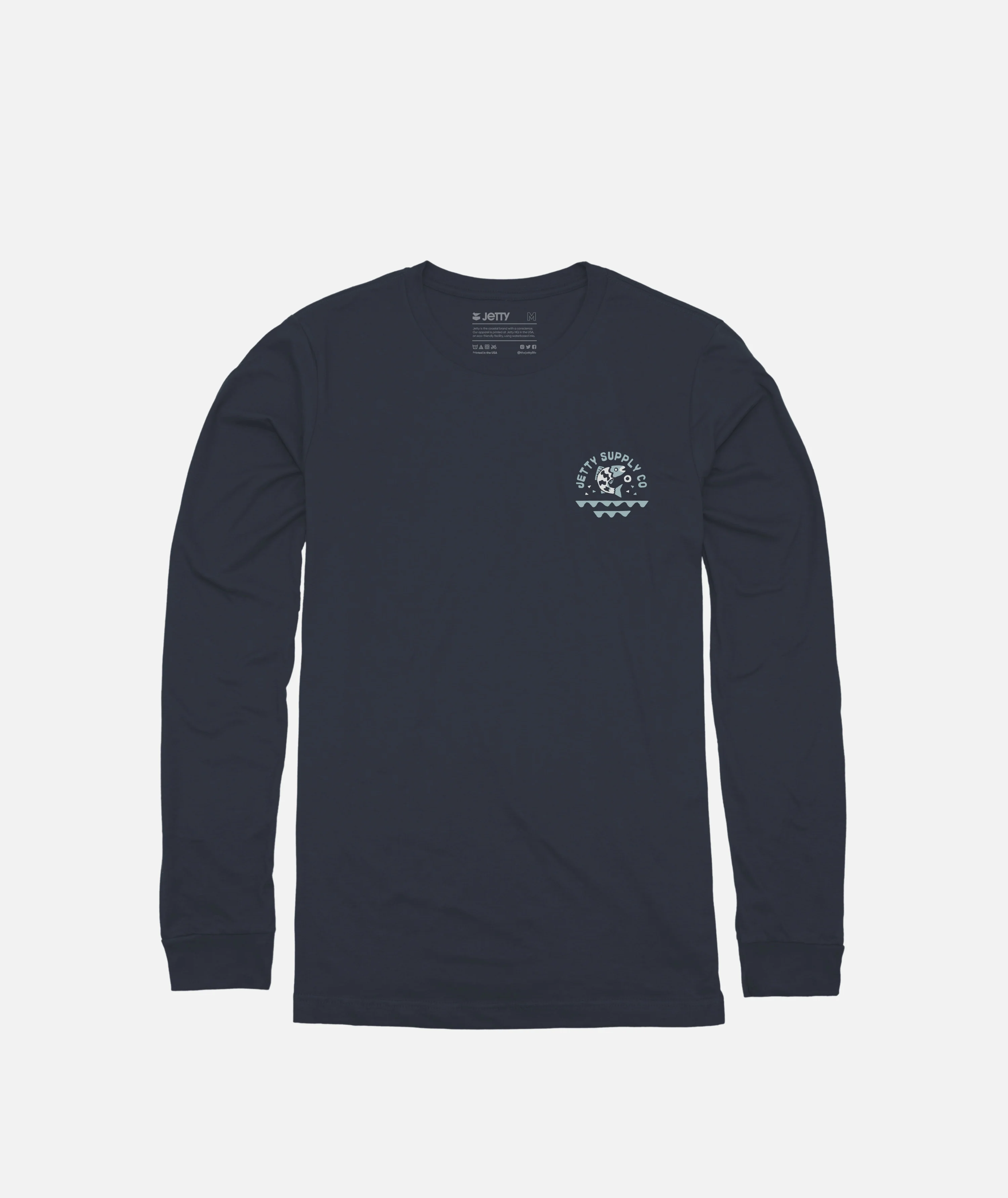 Seabird Long Sleeve - Navy - Image 2