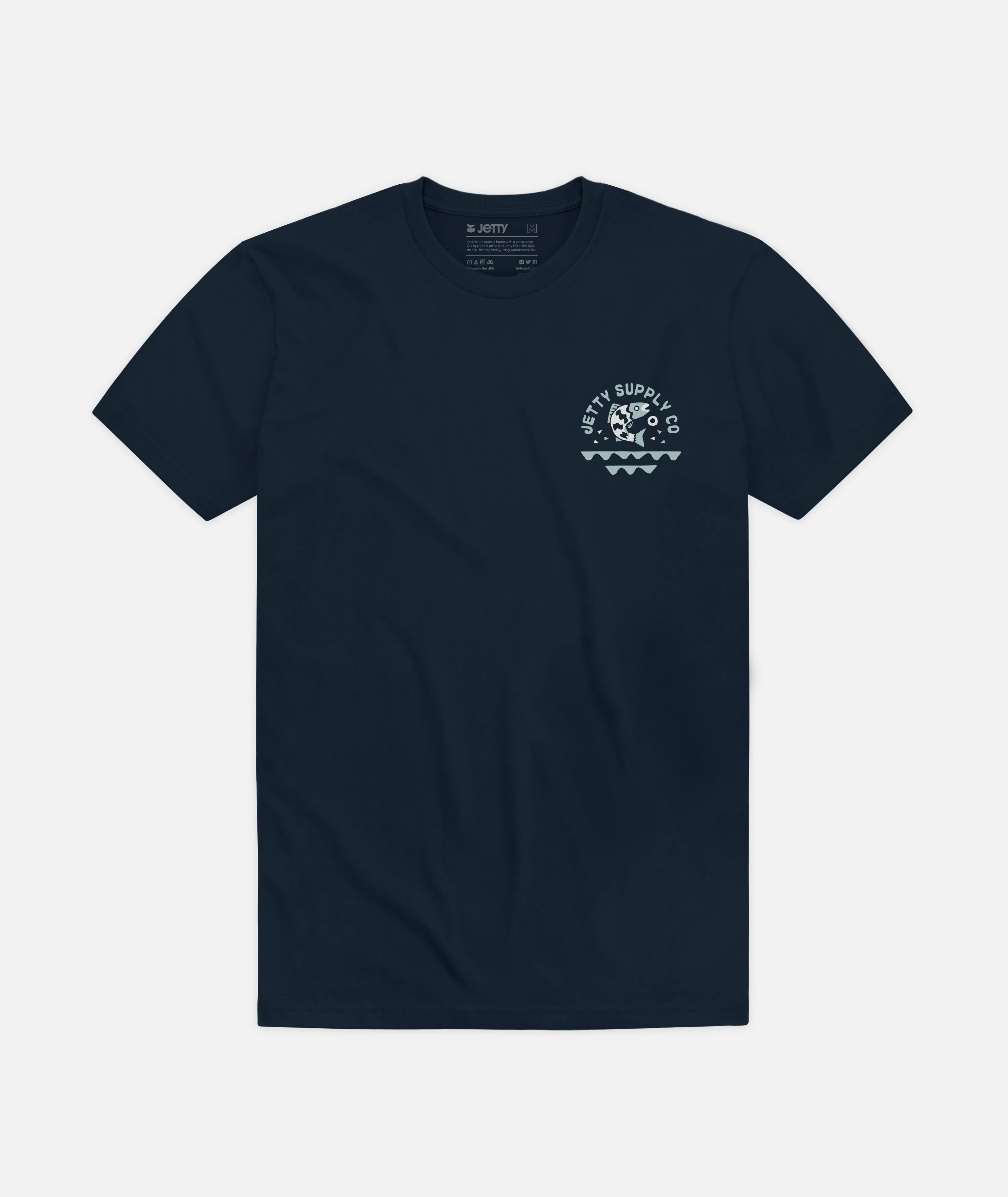 Seabird Tee - Navy - Image 2