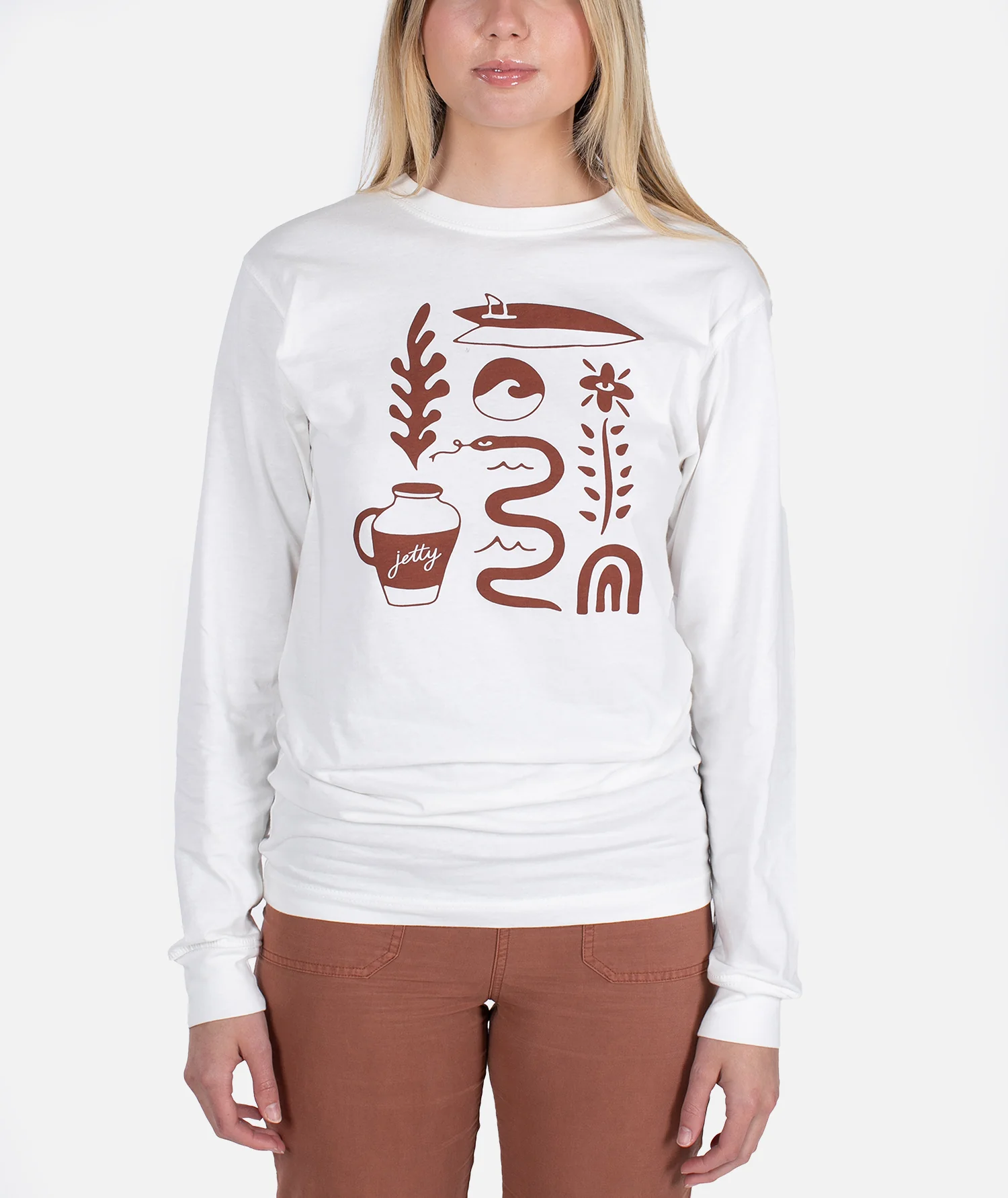 Seaboard Long Sleeve - White